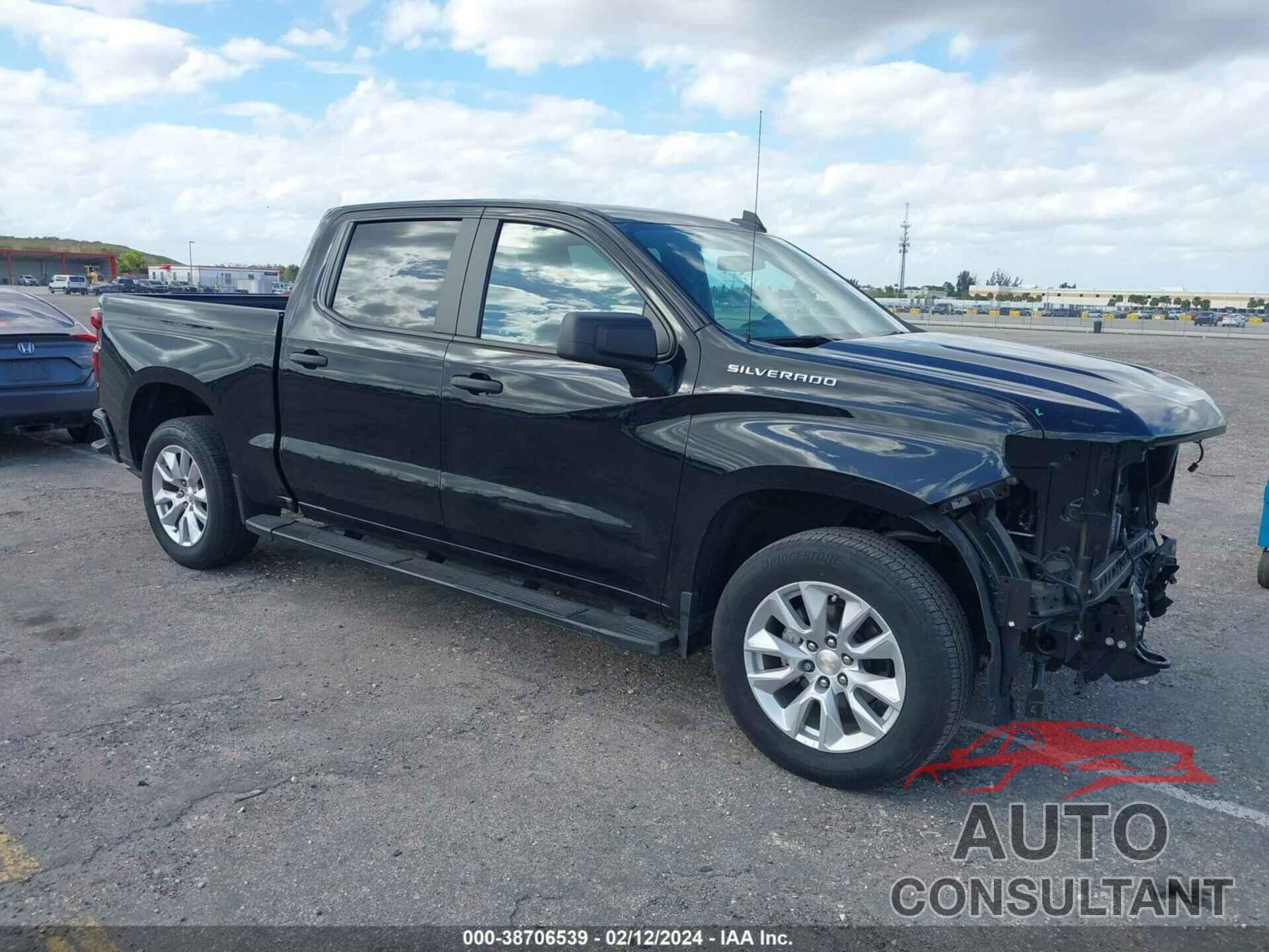 CHEVROLET SILVERADO 1500 2021 - 3GCPWBEK1MG394807