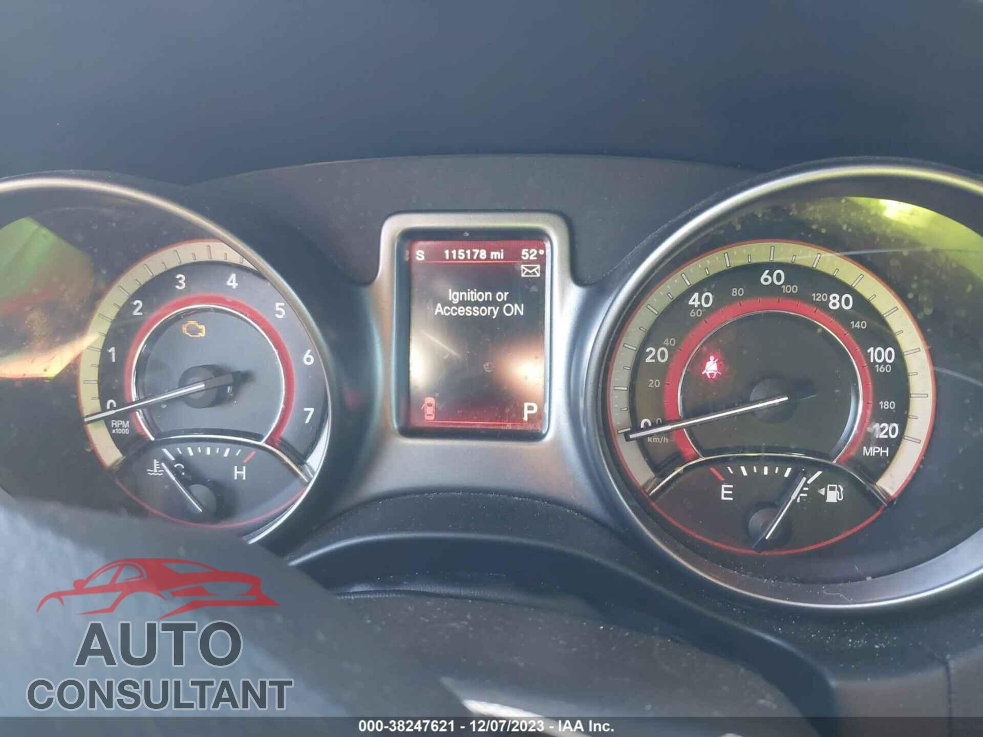 DODGE JOURNEY 2017 - 3C4PDCGG5HT501231