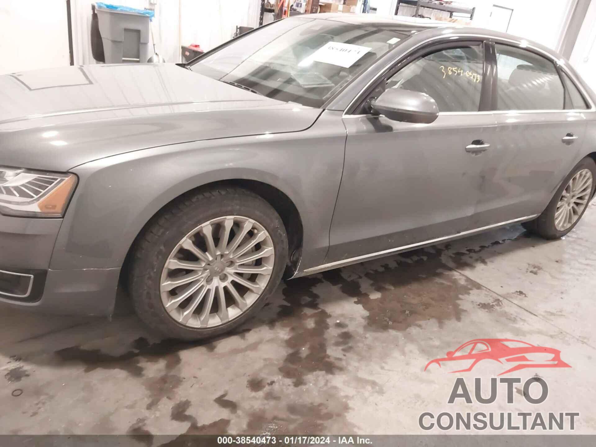 AUDI A8 2016 - WAU34AFD9GN019027