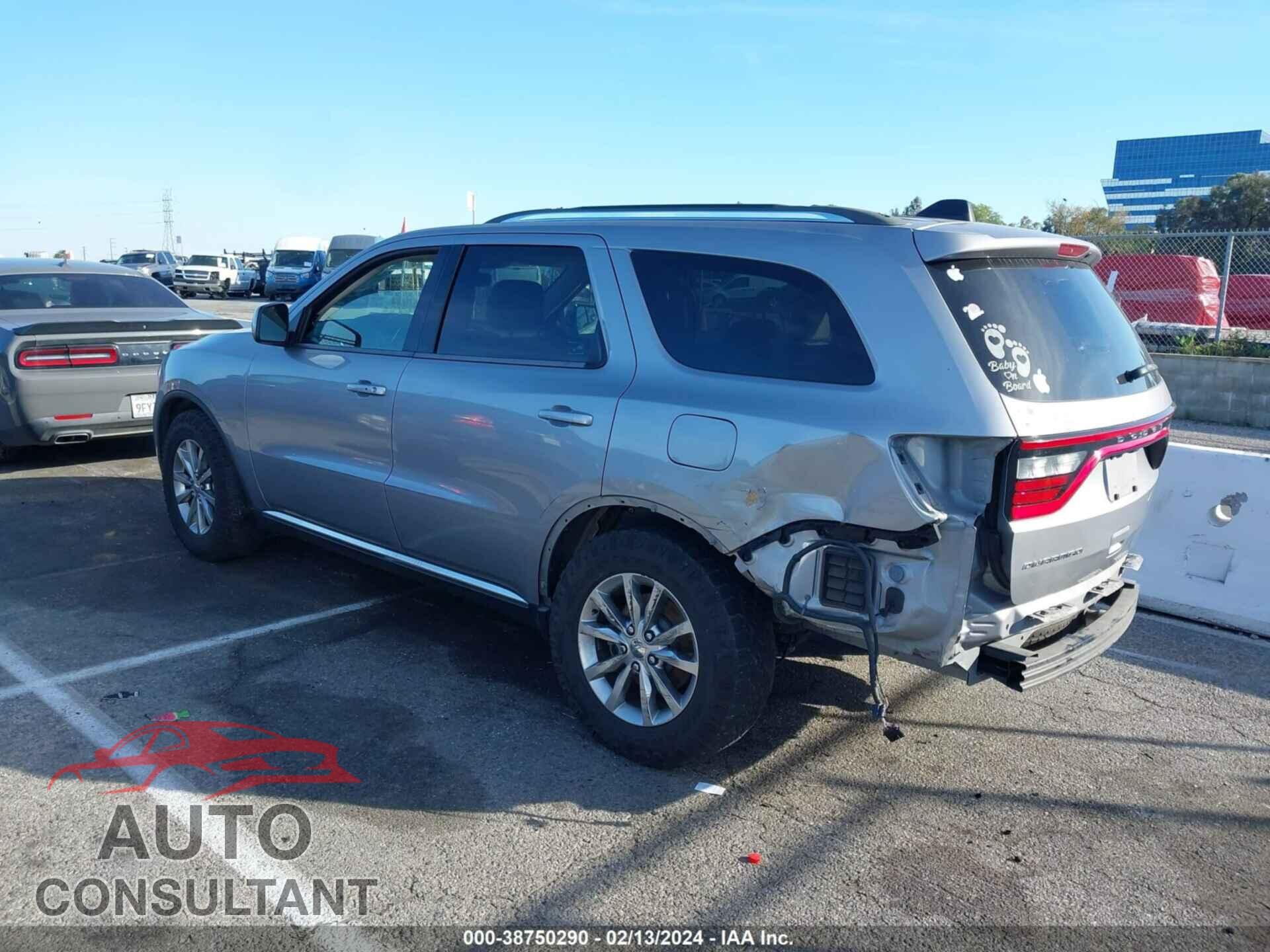 DODGE DURANGO 2018 - 1C4RDHAG6JC290184