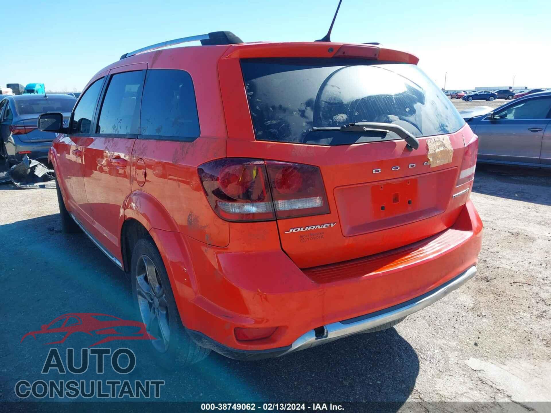 DODGE JOURNEY 2017 - 3C4PDCGB6HT620085