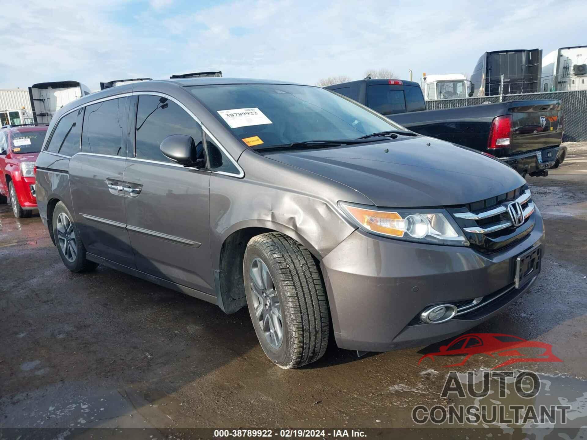 HONDA ODYSSEY 2016 - 5FNRL5H9XGB132922