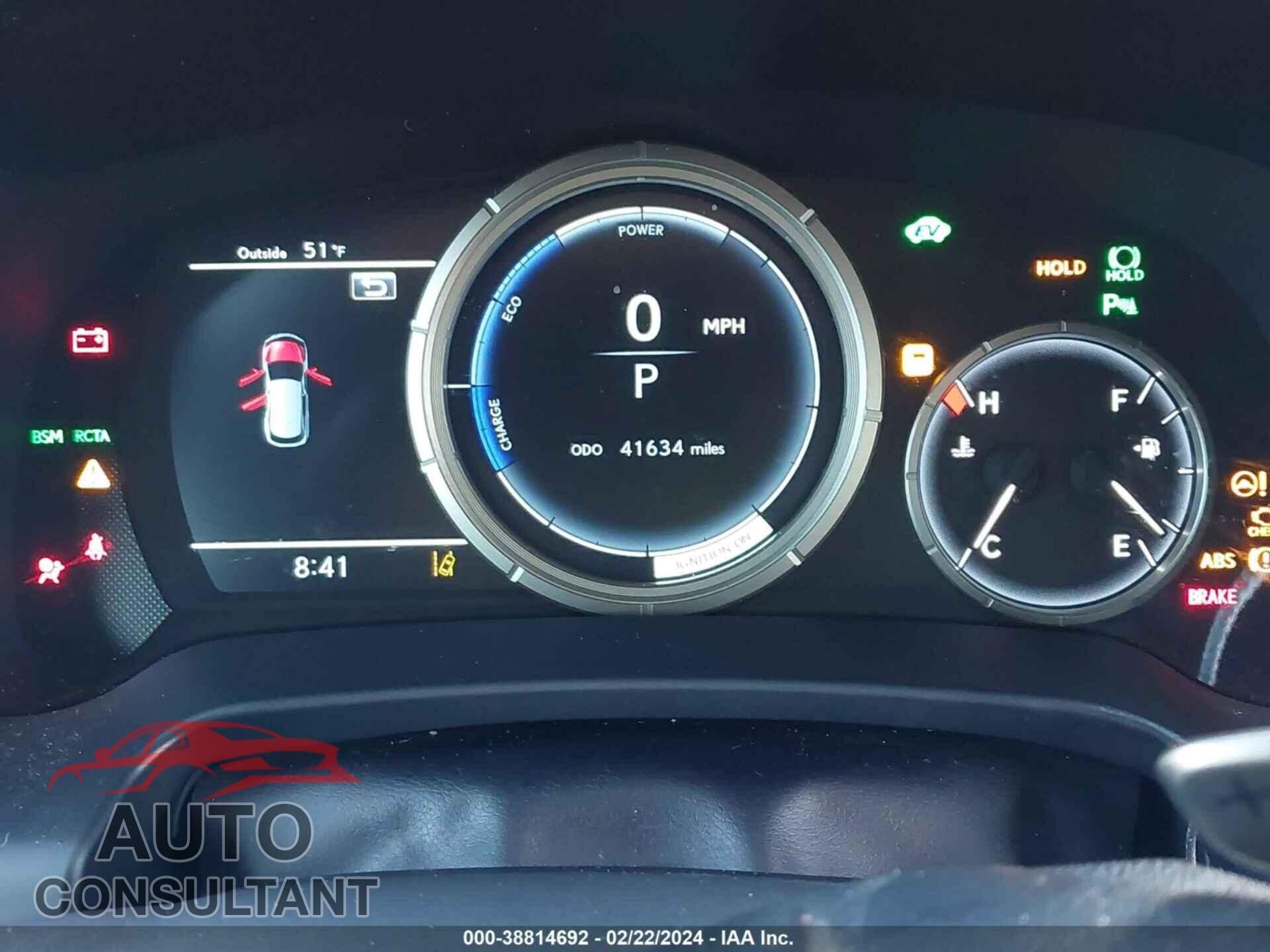 LEXUS RX 2017 - 2T2BGMCA9HC019675