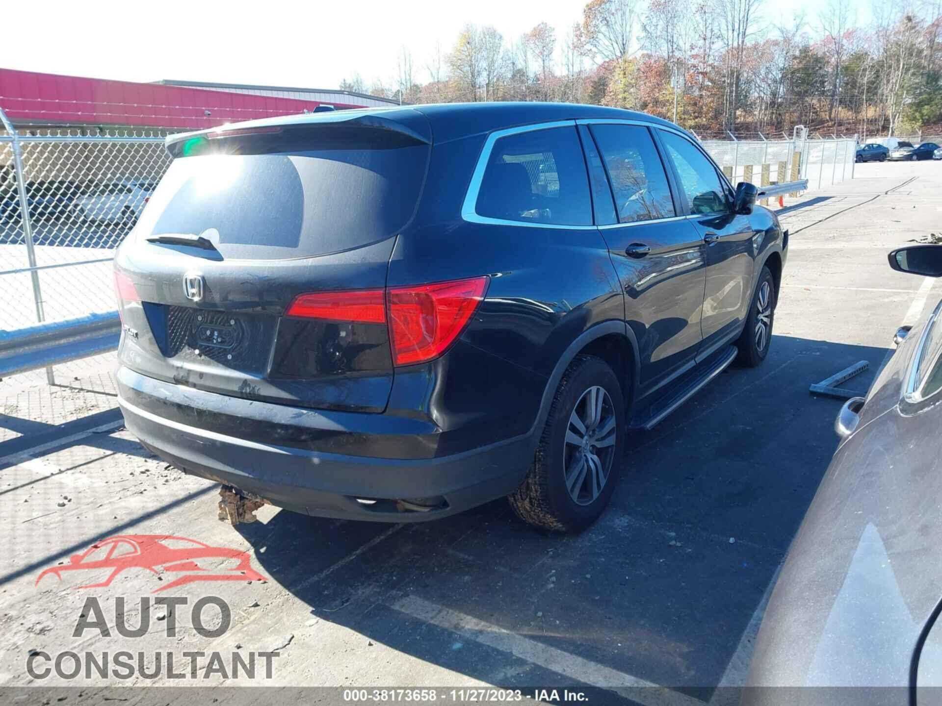 HONDA PILOT 2017 - 5FNYF5H57HB012268