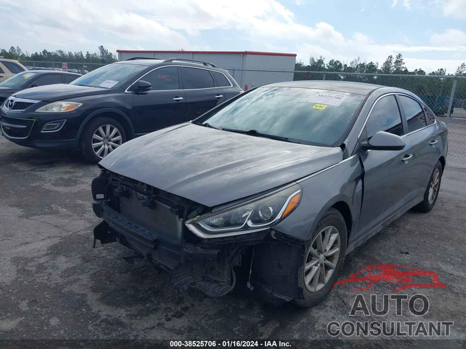 HYUNDAI SONATA 2018 - 5NPE24AF3JH620467