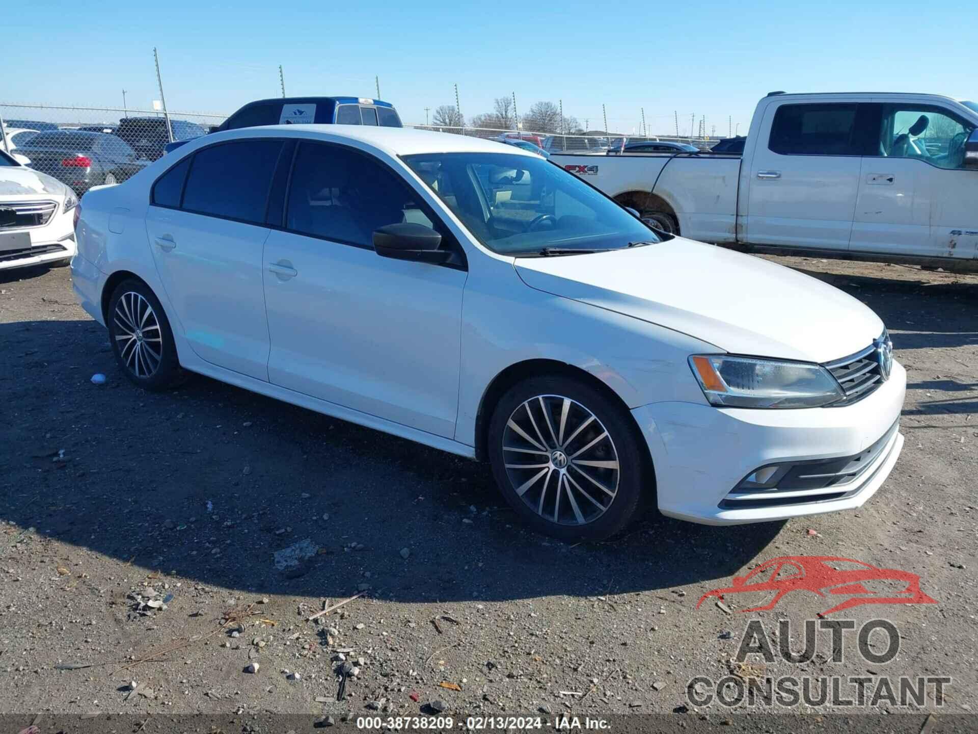 VOLKSWAGEN JETTA 2016 - 3VWD17AJ3GM299437