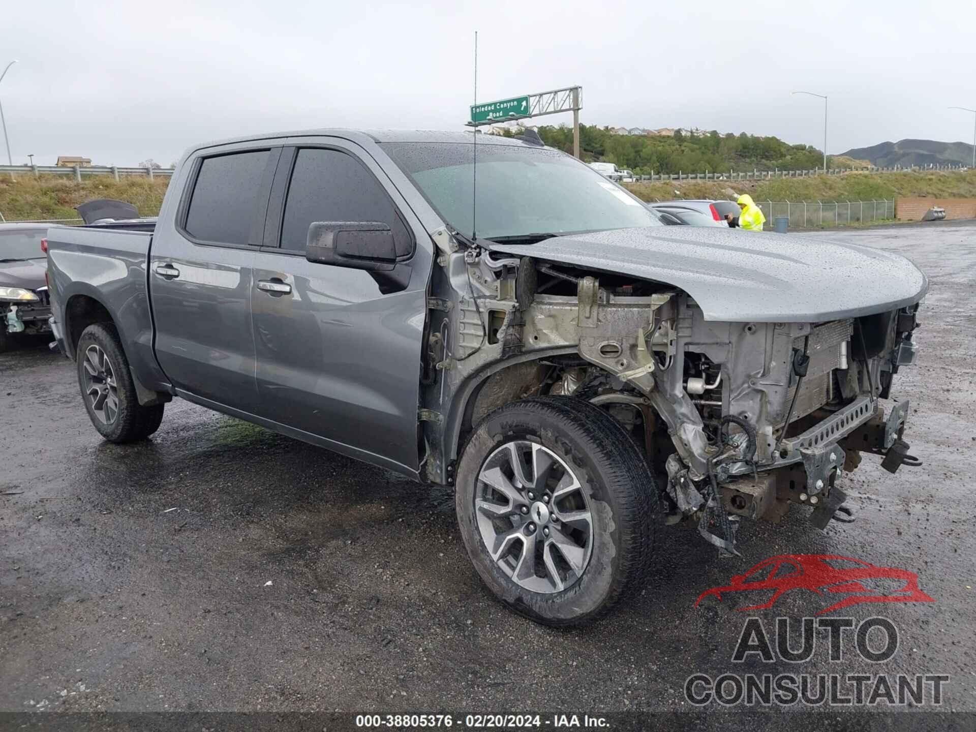 CHEVROLET SILVERADO 1500 2021 - 3GCPWDED7MG232919