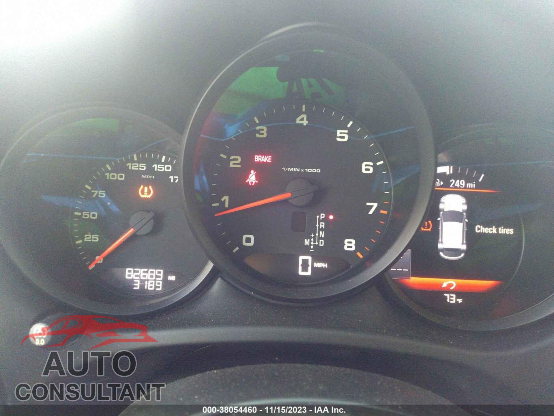 PORSCHE MACAN 2017 - WP1AA2A54HLB08816