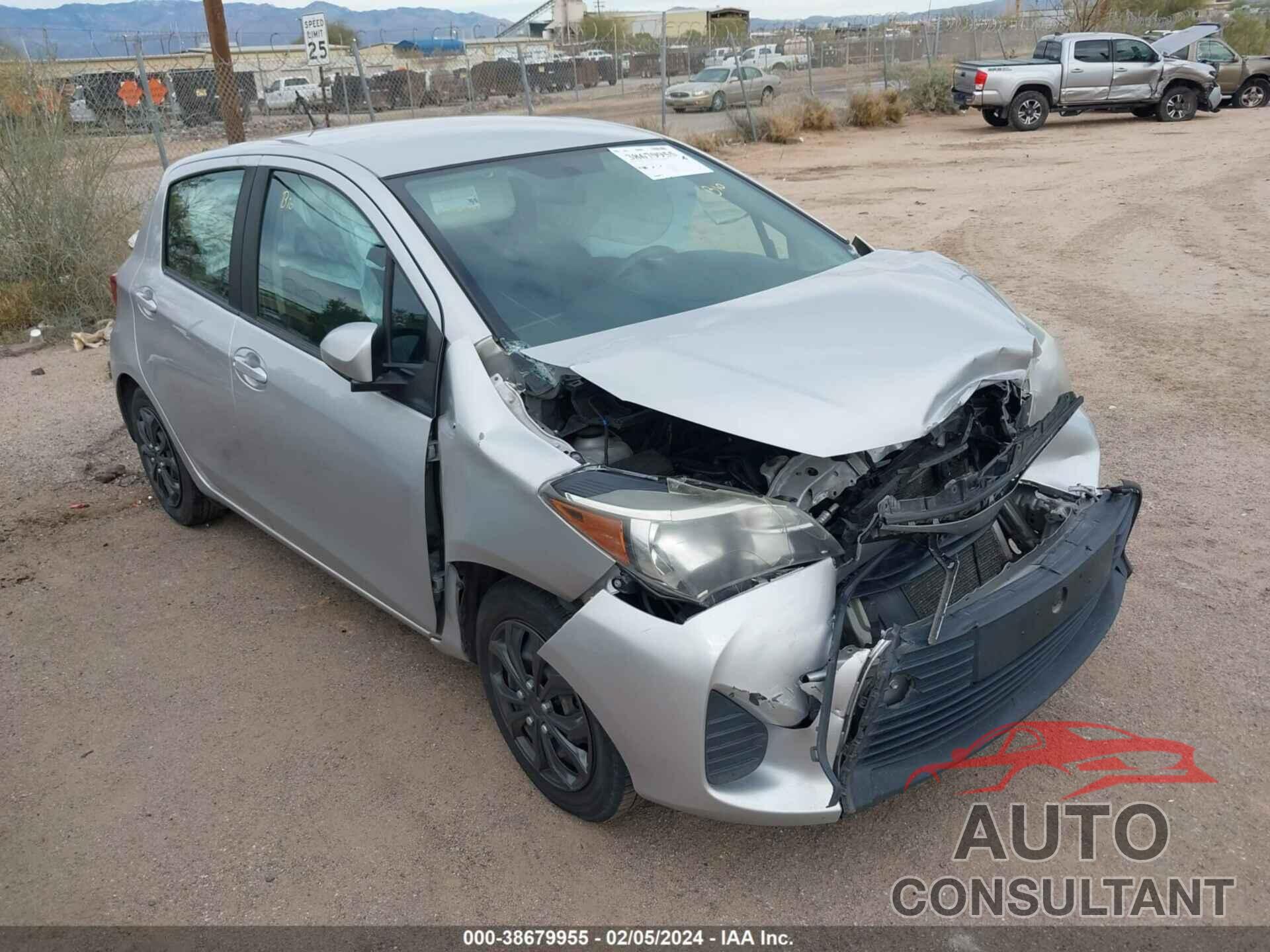 TOYOTA YARIS 2016 - VNKKTUD31GA061929