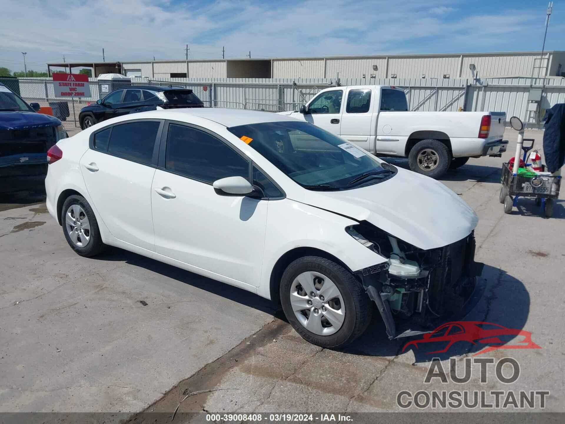 KIA FORTE 2017 - 3KPFK4A77HE063641