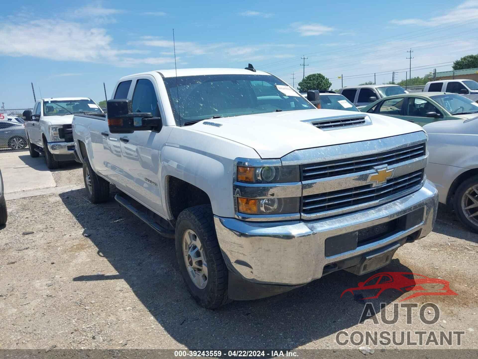 CHEVROLET SILVERADO 2018 - 1GC2KUEY6JZ282893