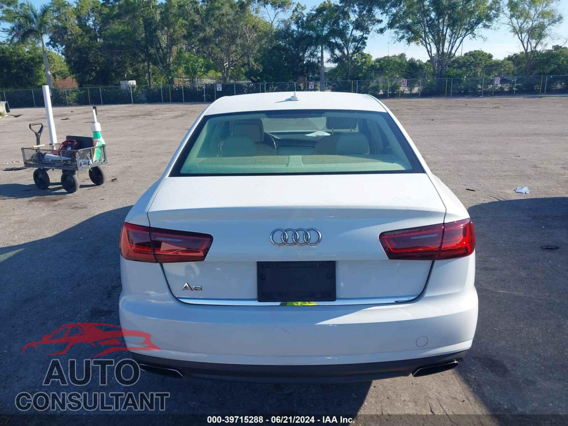 AUDI A6 2016 - WAUCFAFC2GN078809