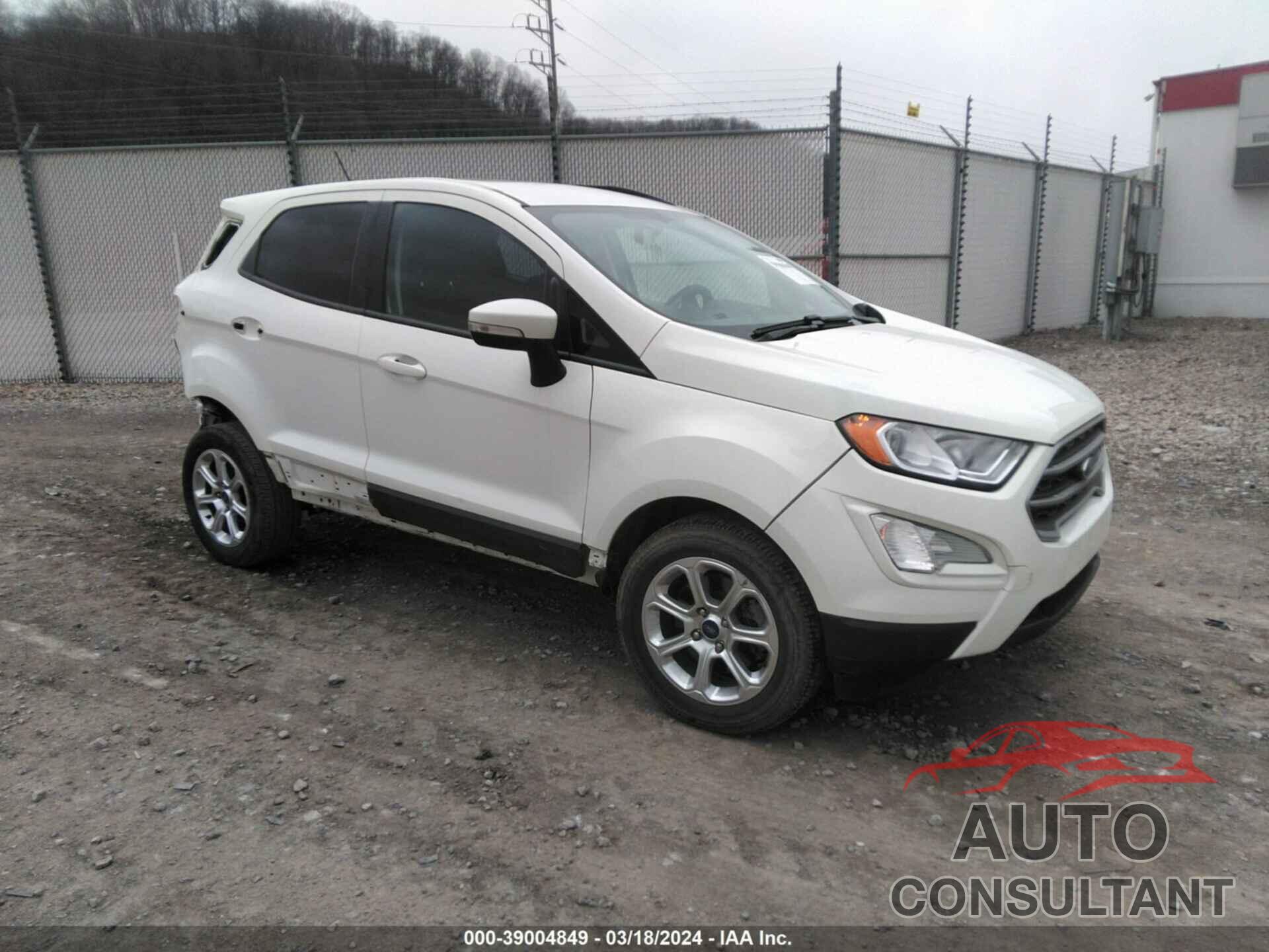 FORD ECOSPORT 2019 - MAJ3S2GE1KC294813