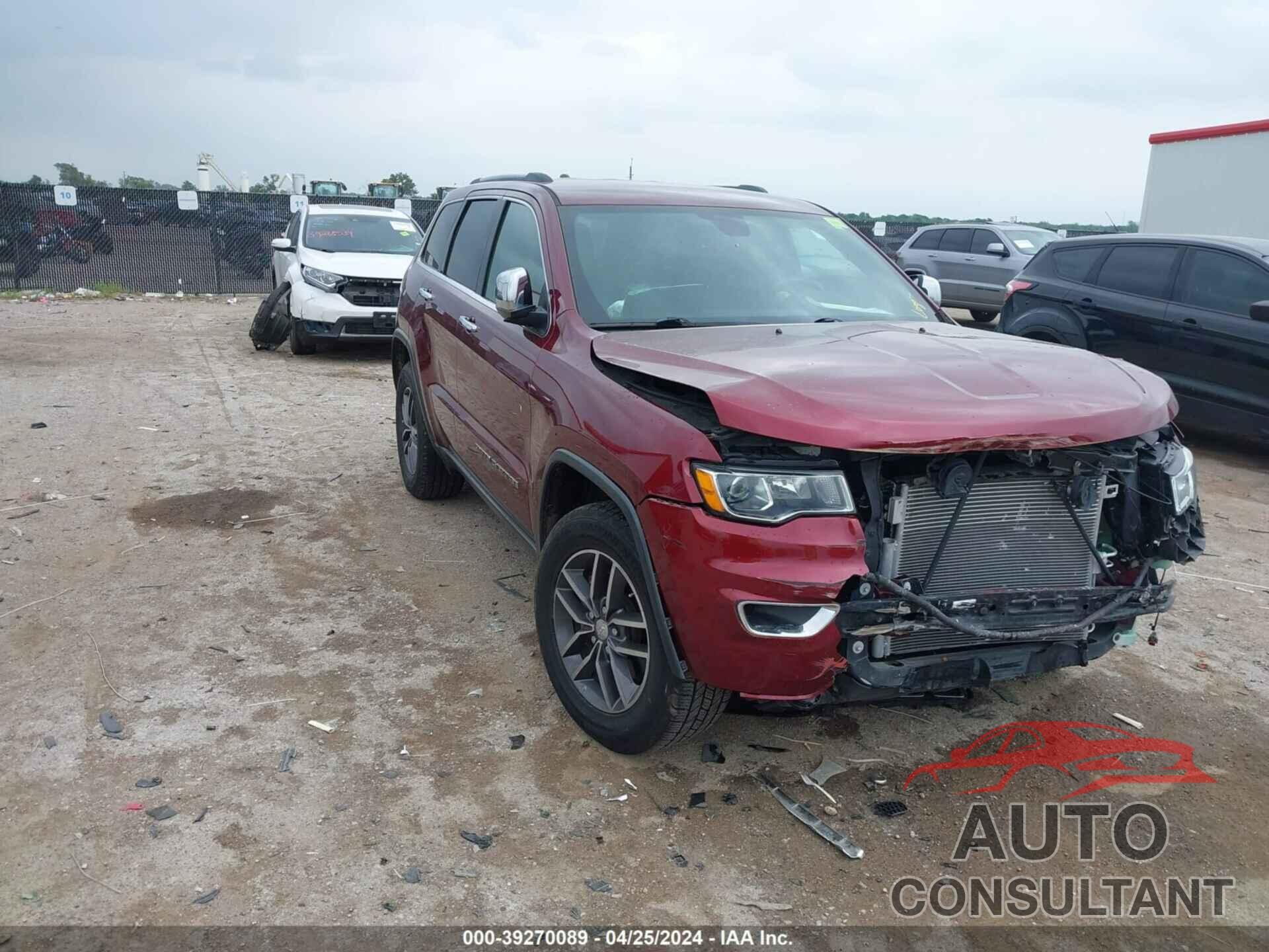 JEEP GRAND CHEROKEE 2017 - 1C4RJEBG2HC828881