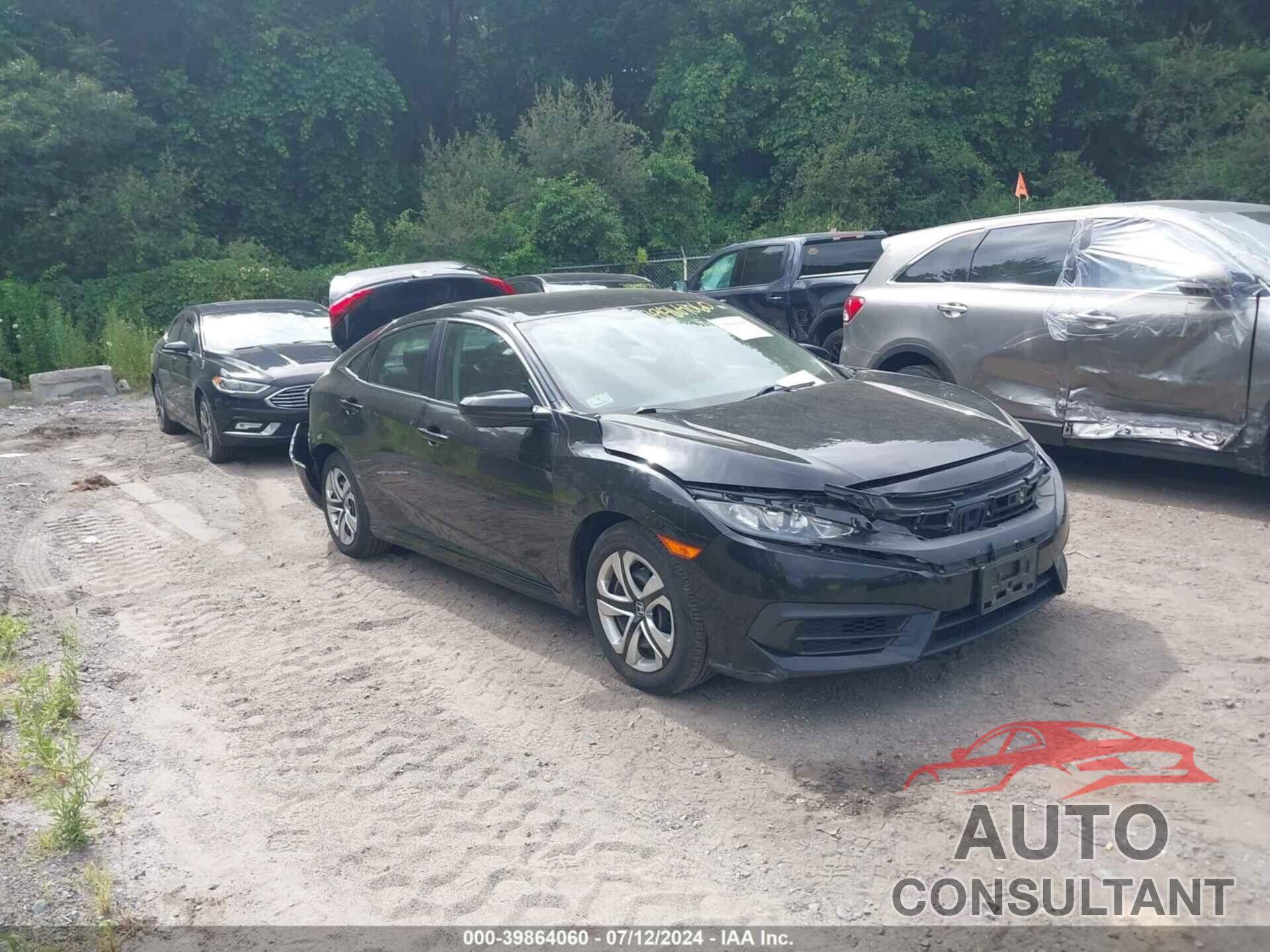 HONDA CIVIC 2018 - 2HGFC2F54JH508549