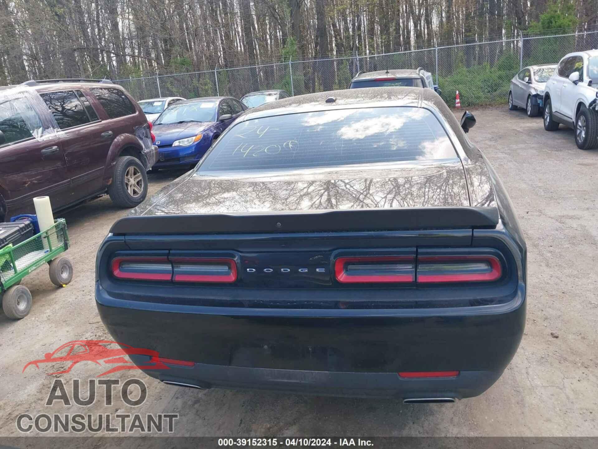 DODGE CHALLENGER 2019 - 2C3CDZAG6KH656434