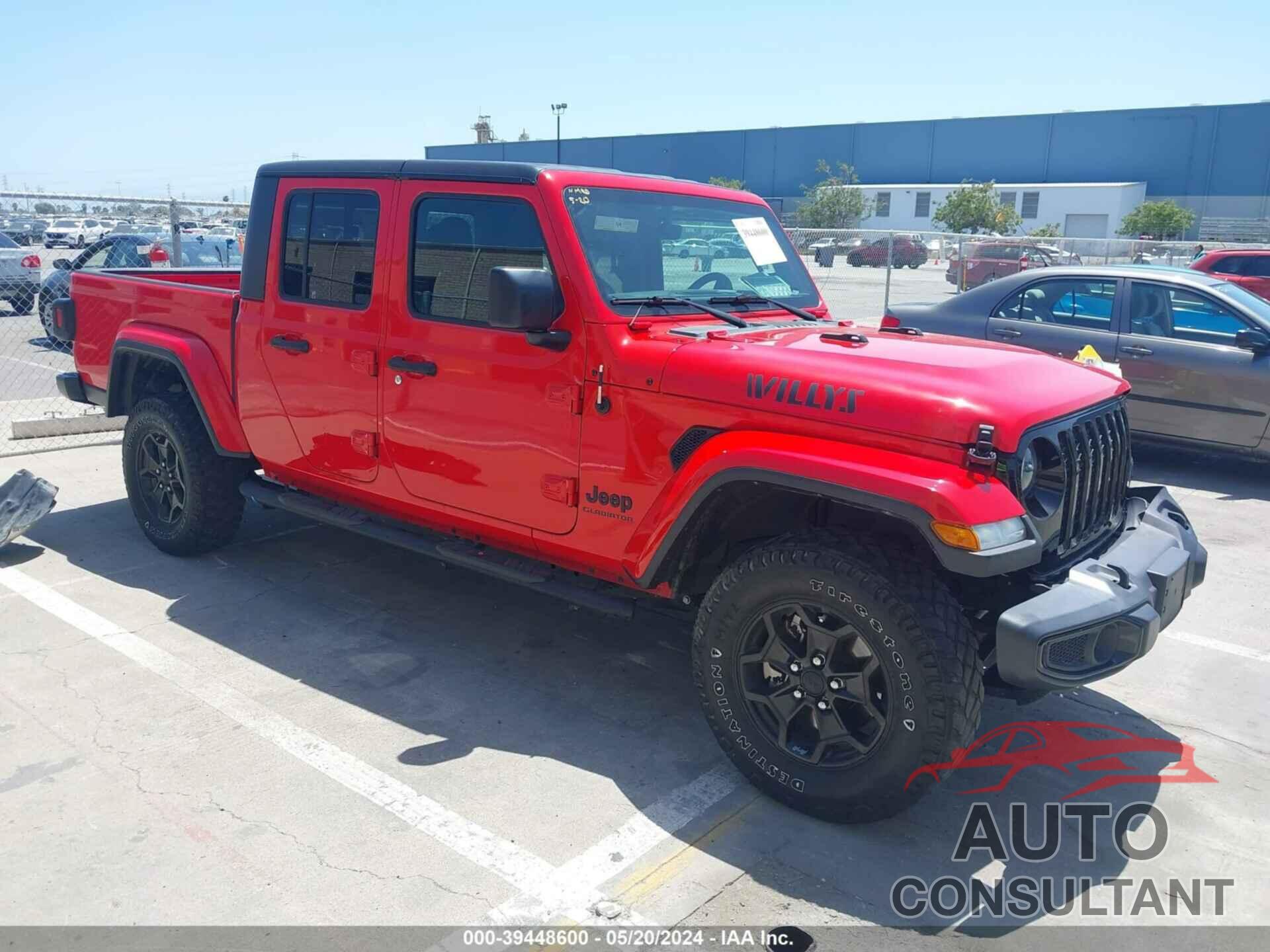 JEEP GLADIATOR 2021 - 1C6HJTAGXML563307