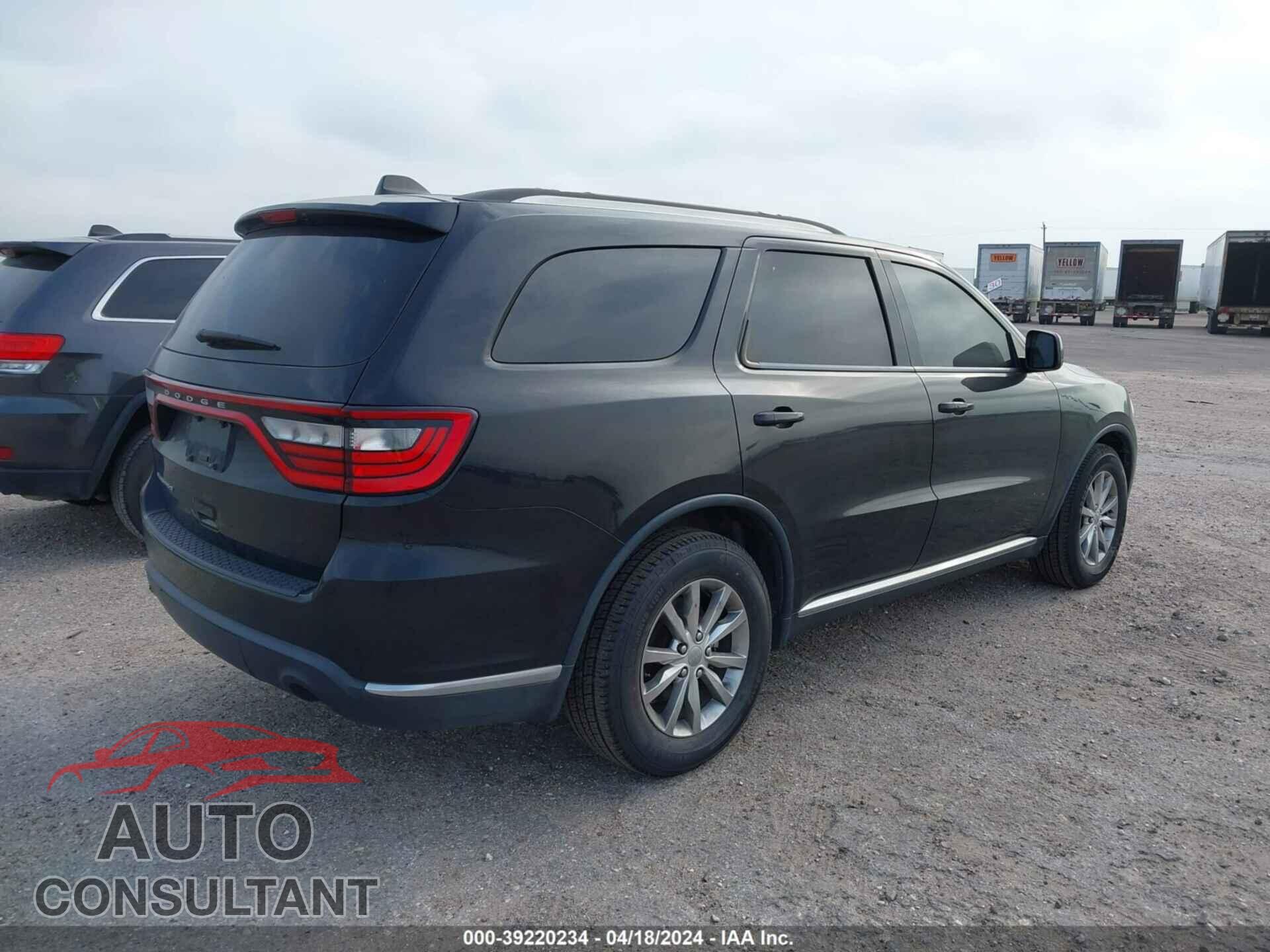 DODGE DURANGO 2017 - 1C4RDHAG3HC716603
