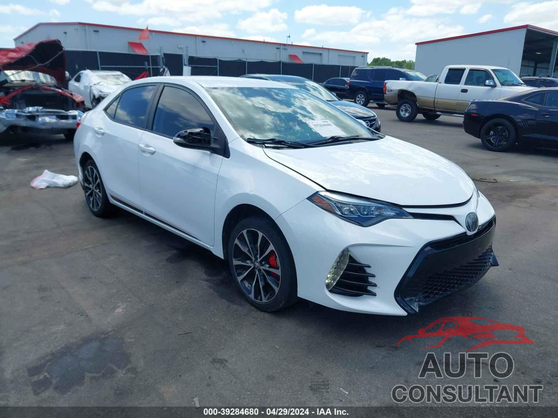TOYOTA COROLLA 2017 - 2T1BURHE2HC880153