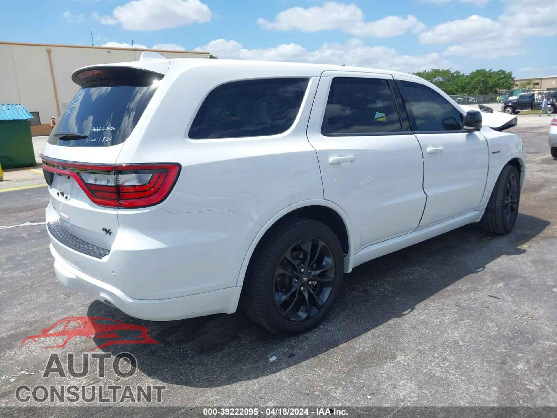 DODGE DURANGO 2022 - 1C4SDHCT6NC217981