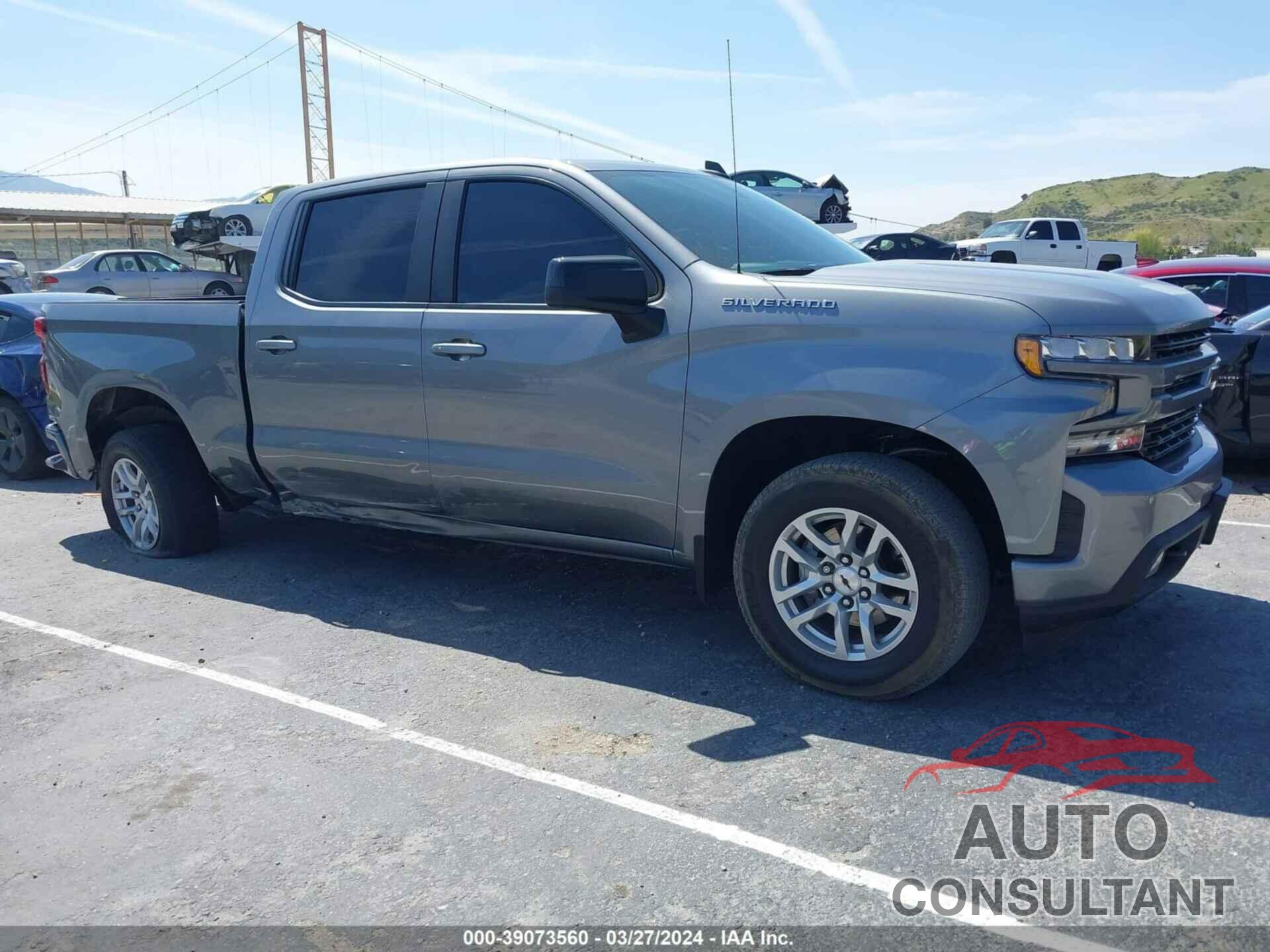 CHEVROLET SILVERADO 1500 2021 - 1GCPWDED9MZ447699