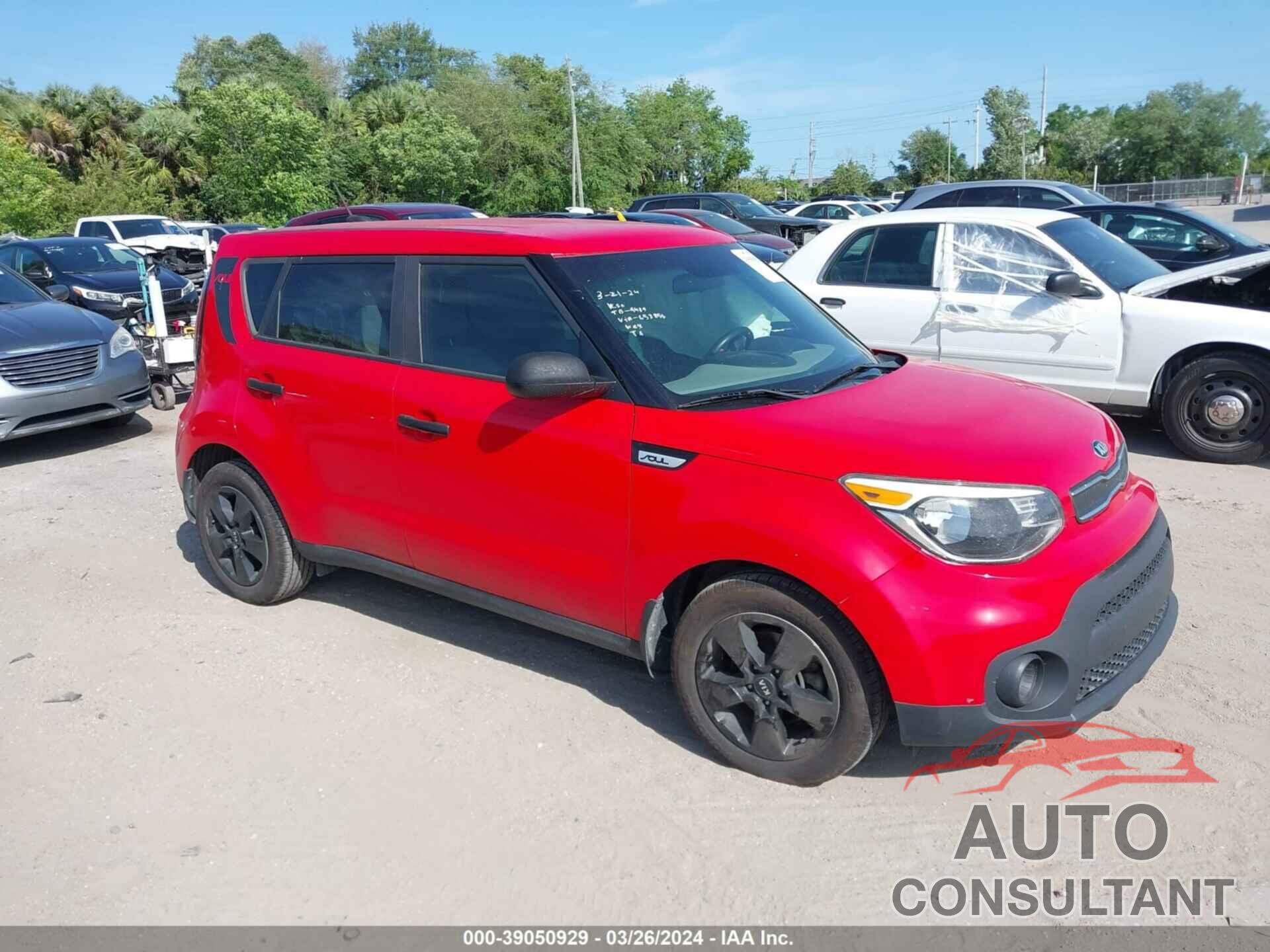 KIA SOUL 2019 - KNDJN2A25K7653855