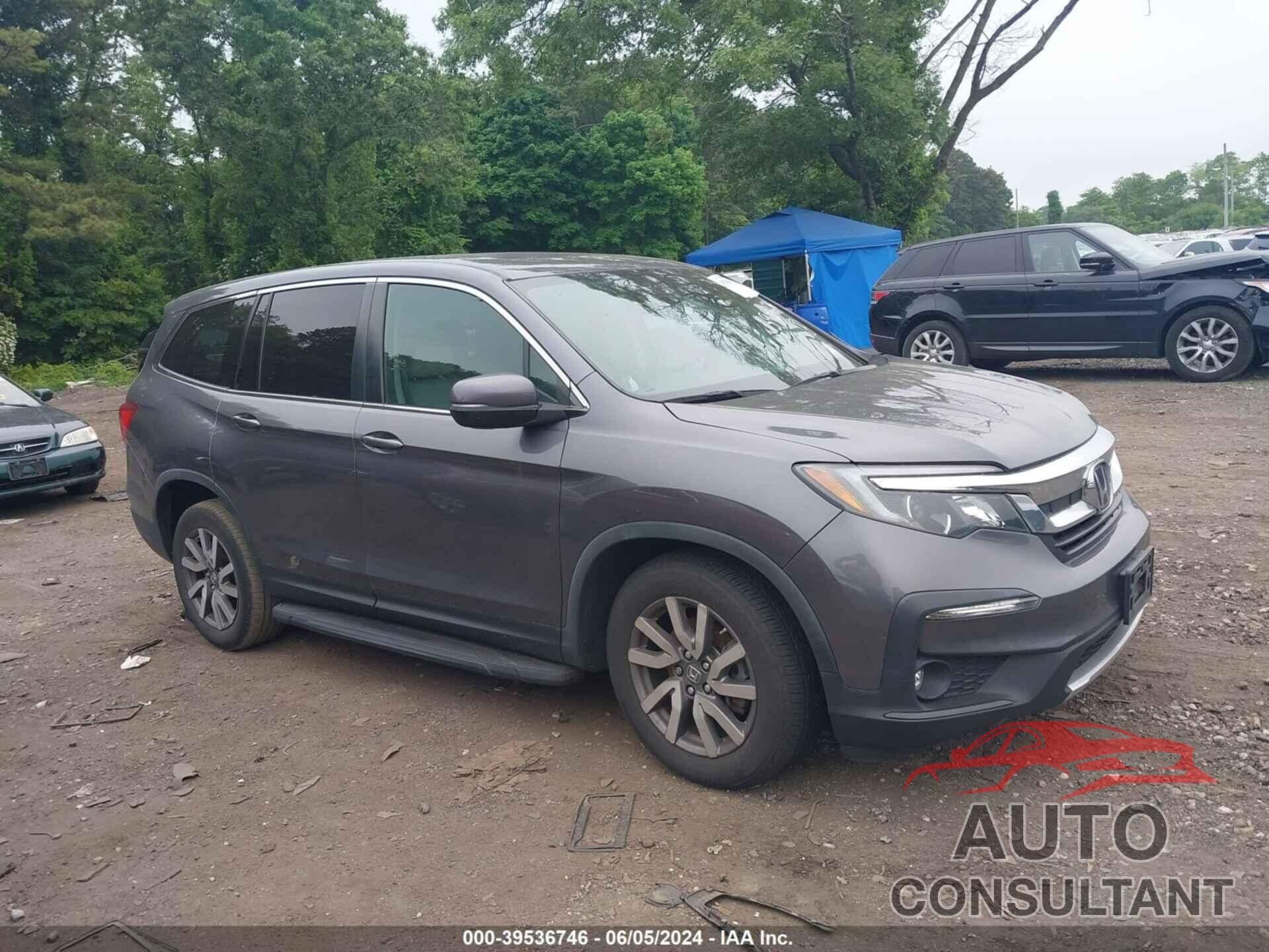 HONDA PILOT 2019 - 5FNYF6H47KB045307