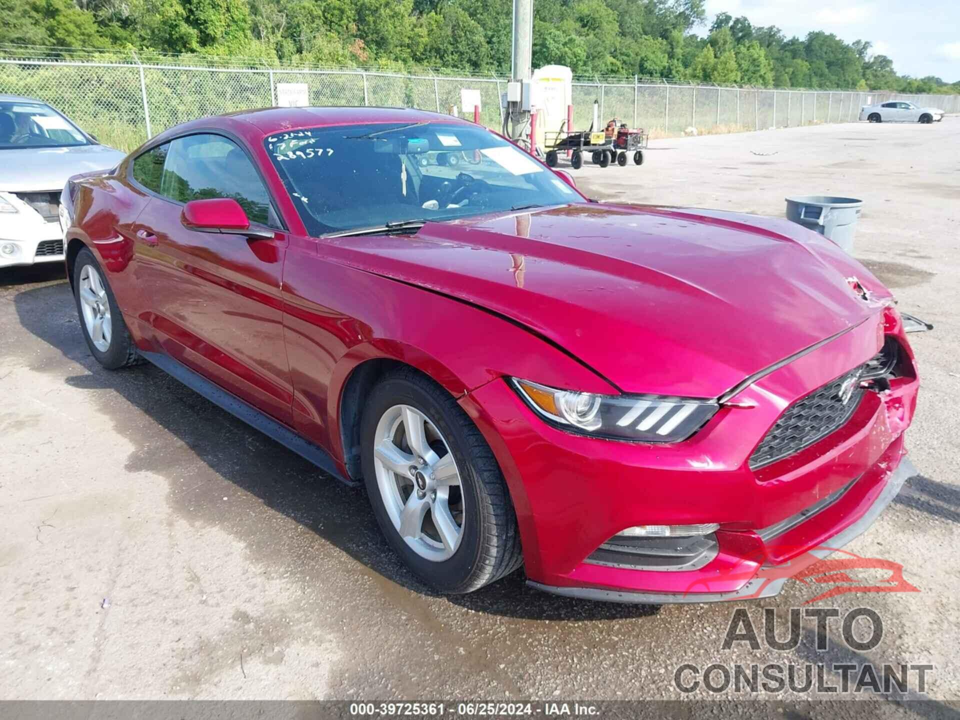 FORD MUSTANG 2017 - 1FA6P8AM3H5289577