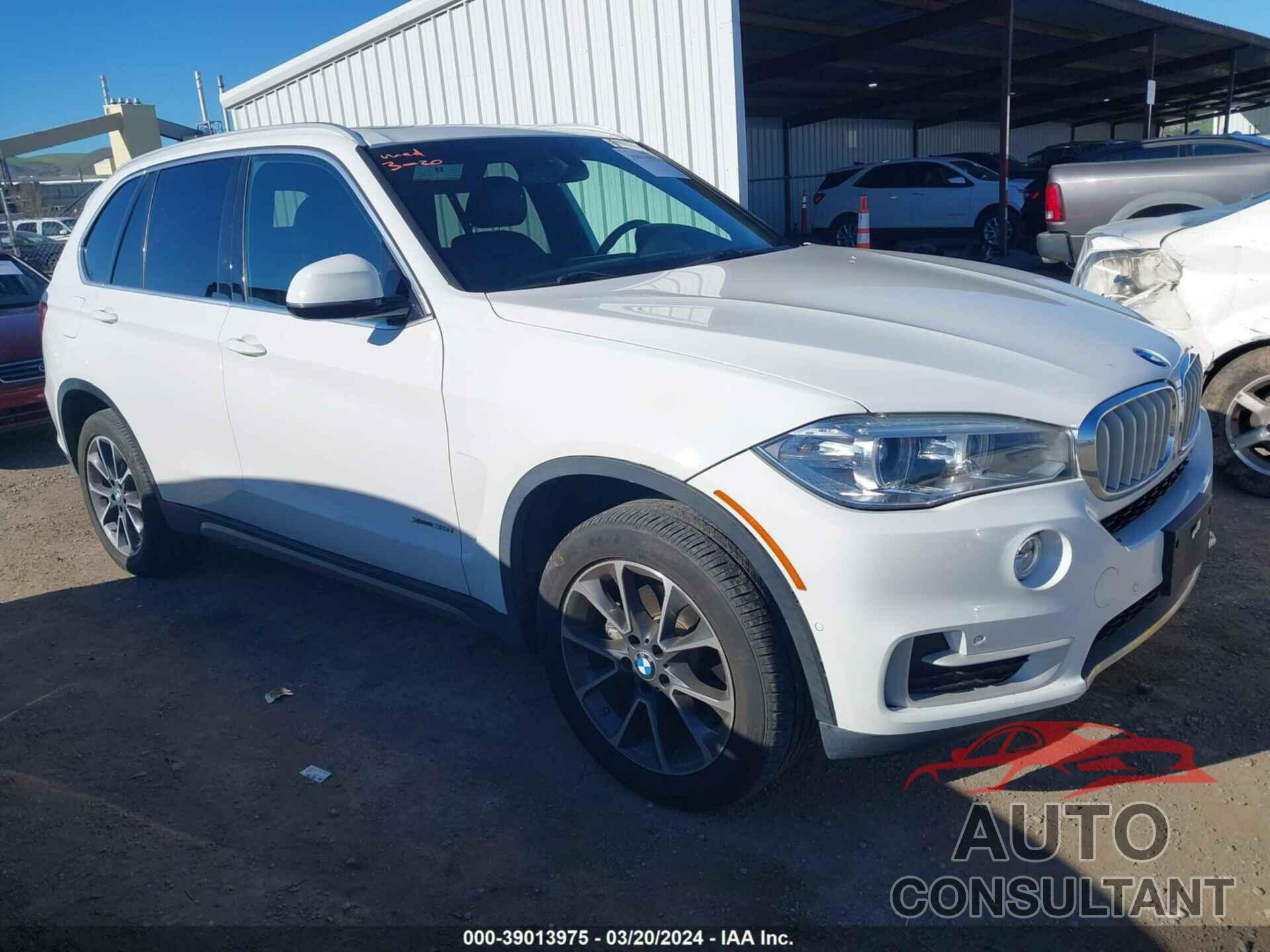 BMW X5 2018 - 5UXKR0C50JL077438