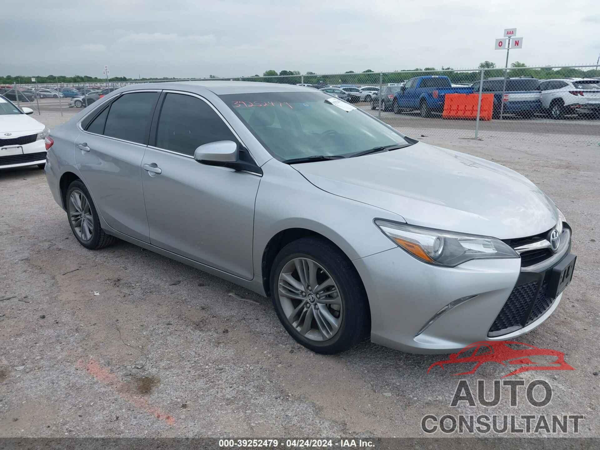 TOYOTA CAMRY 2016 - 4T1BF1FK3GU123506