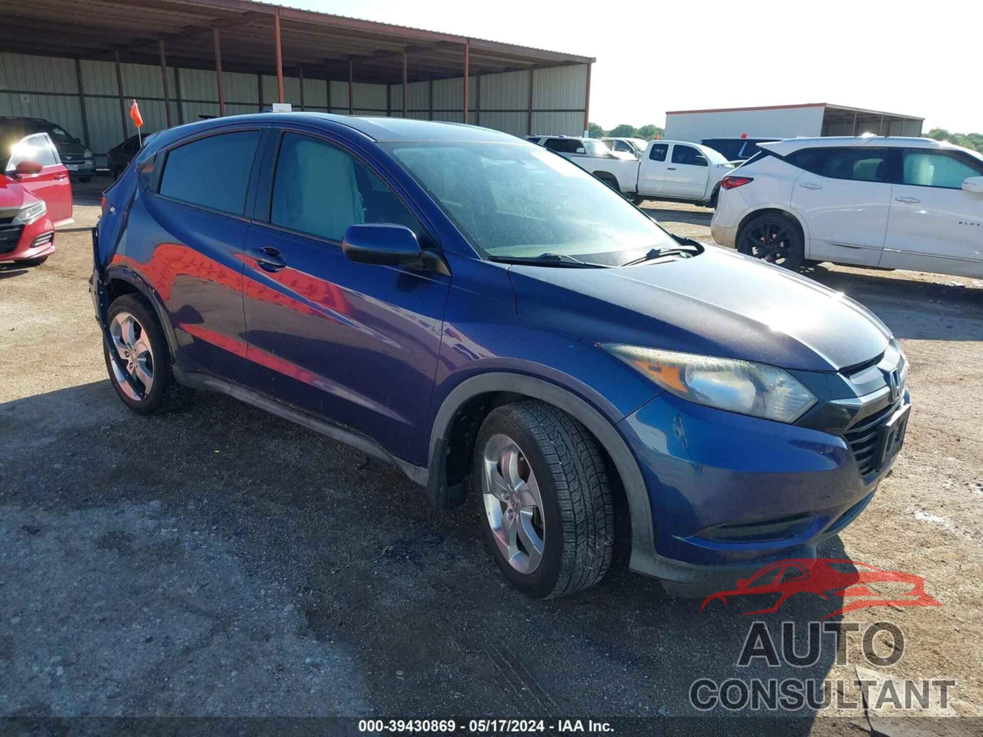 HONDA HR-V 2016 - 3CZRU5H31GM705916