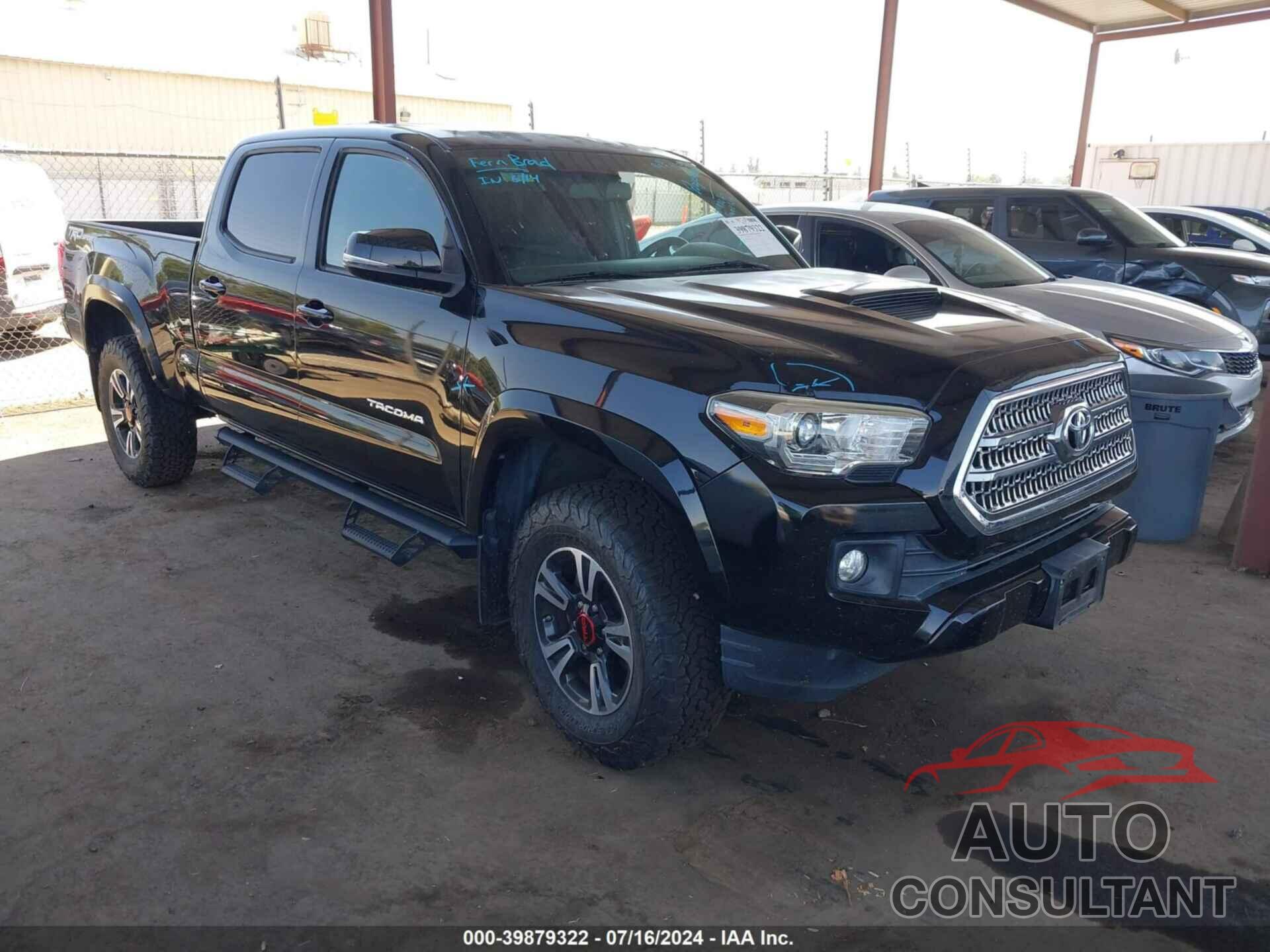 TOYOTA TACOMA 2017 - 3TMBZ5DN9HM007295