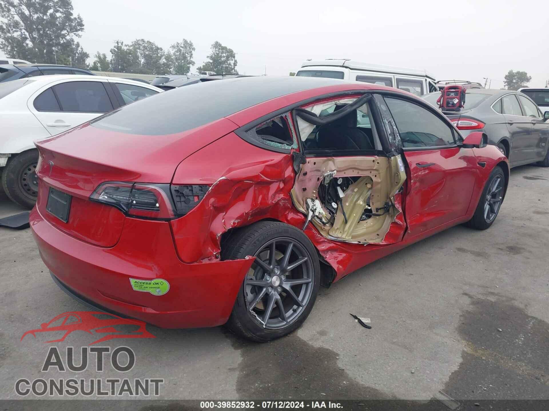 TESLA MODEL 3 2023 - 5YJ3E1EA5PF491005