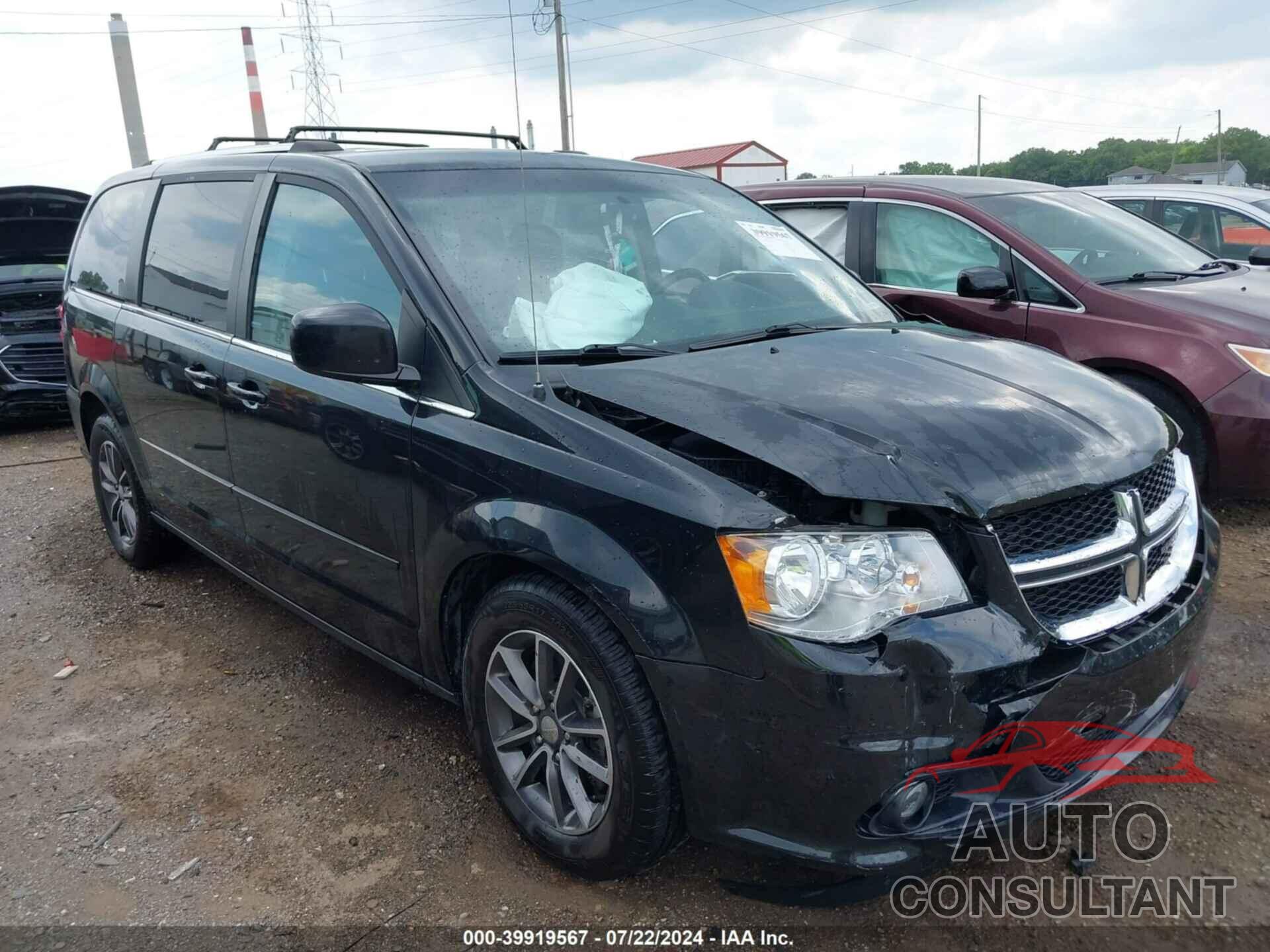 DODGE GRAND CARAVAN 2017 - 2C4RDGCGXHR858512