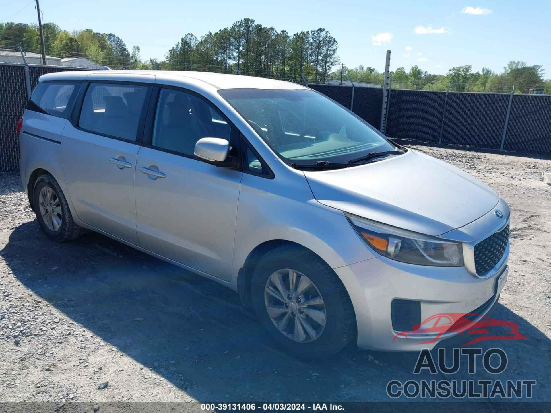 KIA SEDONA 2016 - KNDMA5C1XG6181194