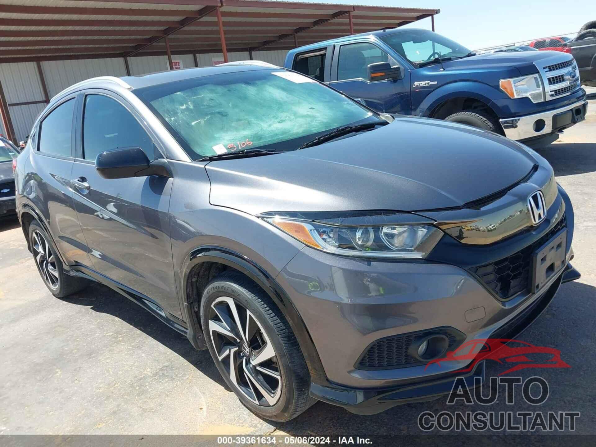 HONDA HR-V 2019 - 3CZRU5H16KG701236