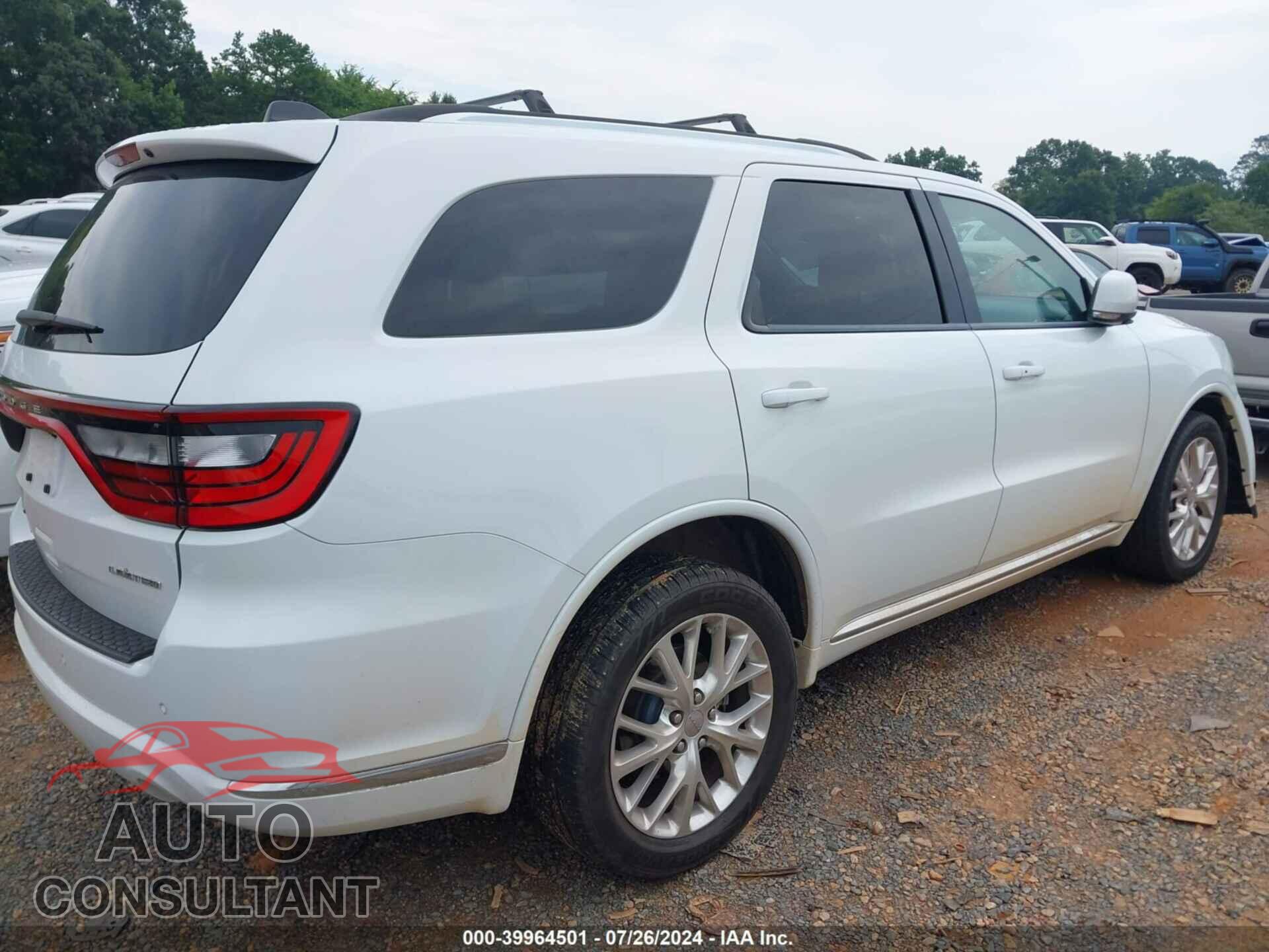 DODGE DURANGO 2016 - 1C4RDJDG4GC416831