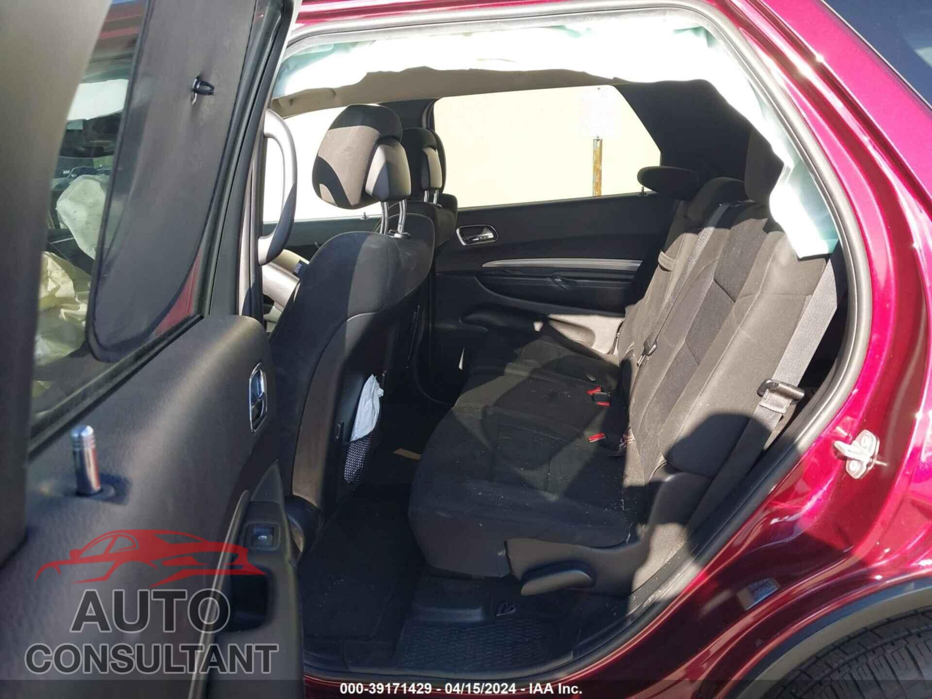 DODGE DURANGO 2017 - 1C4RDHAG3HC883527