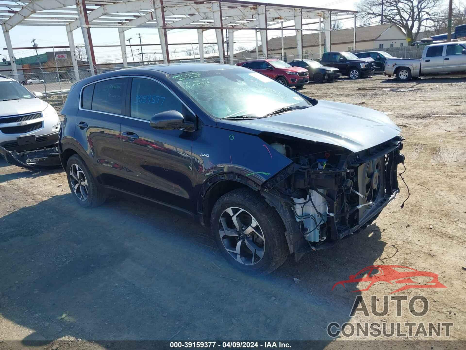 KIA SPORTAGE 2020 - KNDPMCAC5L7643601