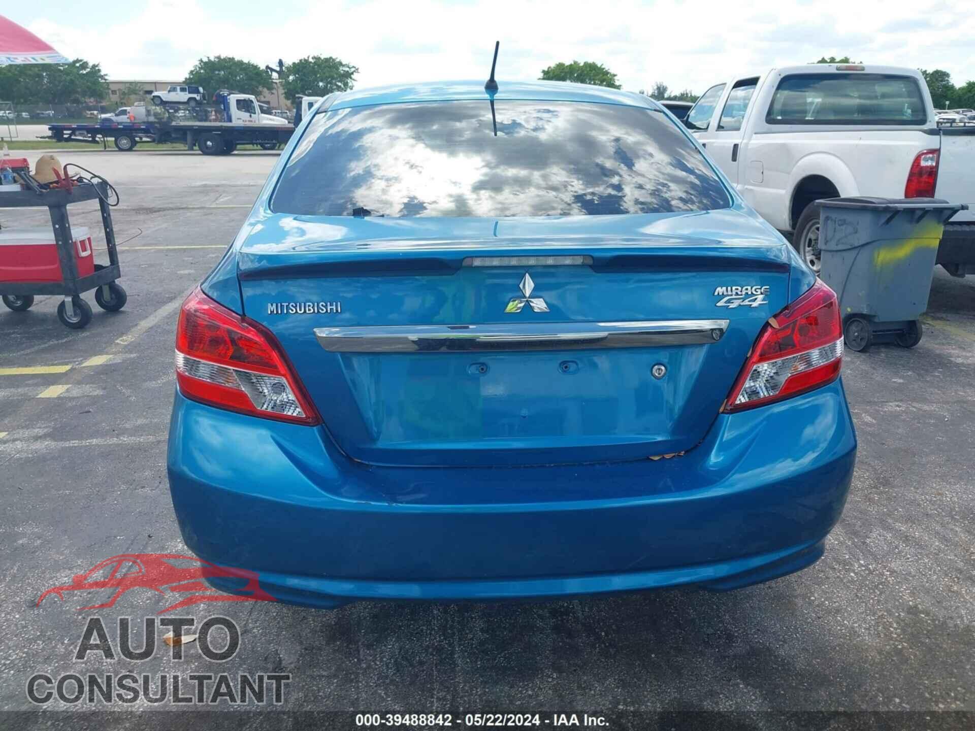 MITSUBISHI MIRAGE 2017 - ML32F3FJ4HHF11402