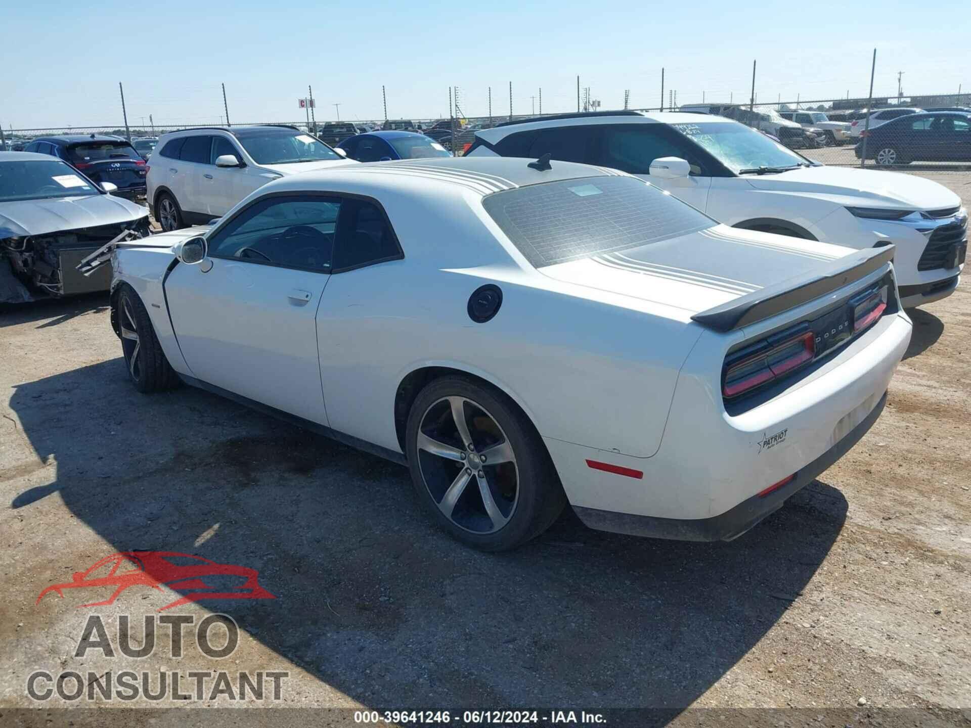 DODGE CHALLENGER 2016 - 2C3CDZBT7GH172095