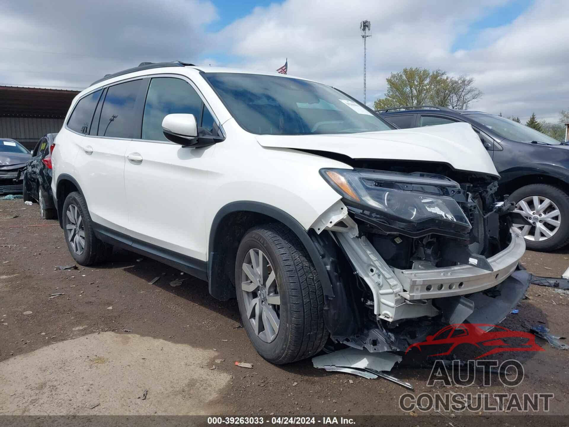 HONDA PILOT 2019 - 5FNYF6H34KB077154