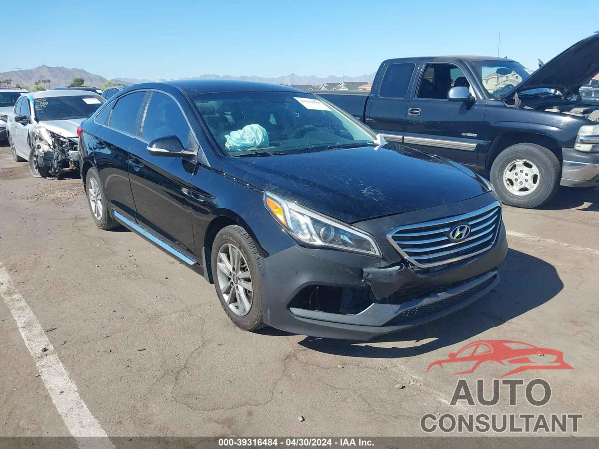 HYUNDAI SONATA 2016 - 5NPE34AF8GH277788