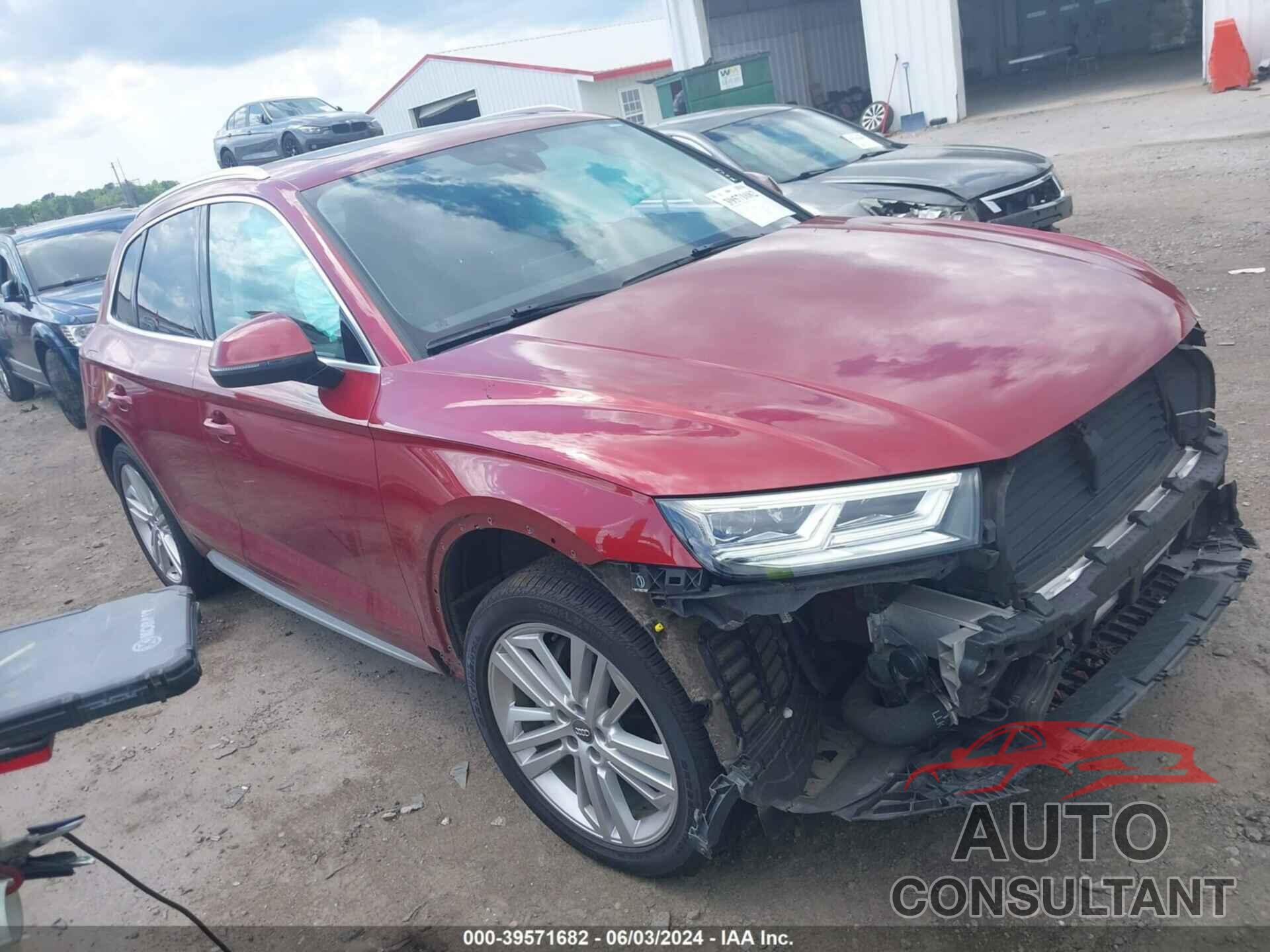 AUDI Q5 2018 - WA1BNAFY9J2219018