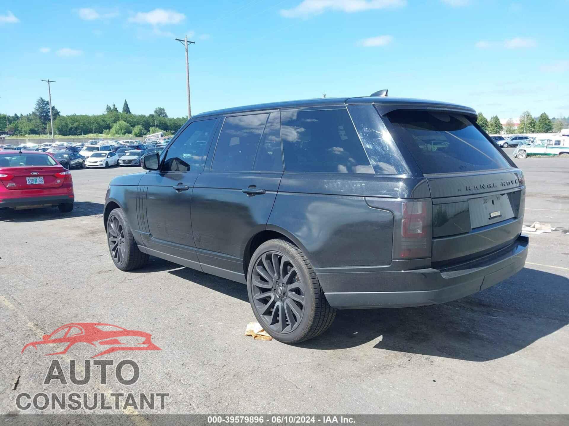 LAND ROVER RANGE ROVER 2017 - SALGS2FEXHA362536
