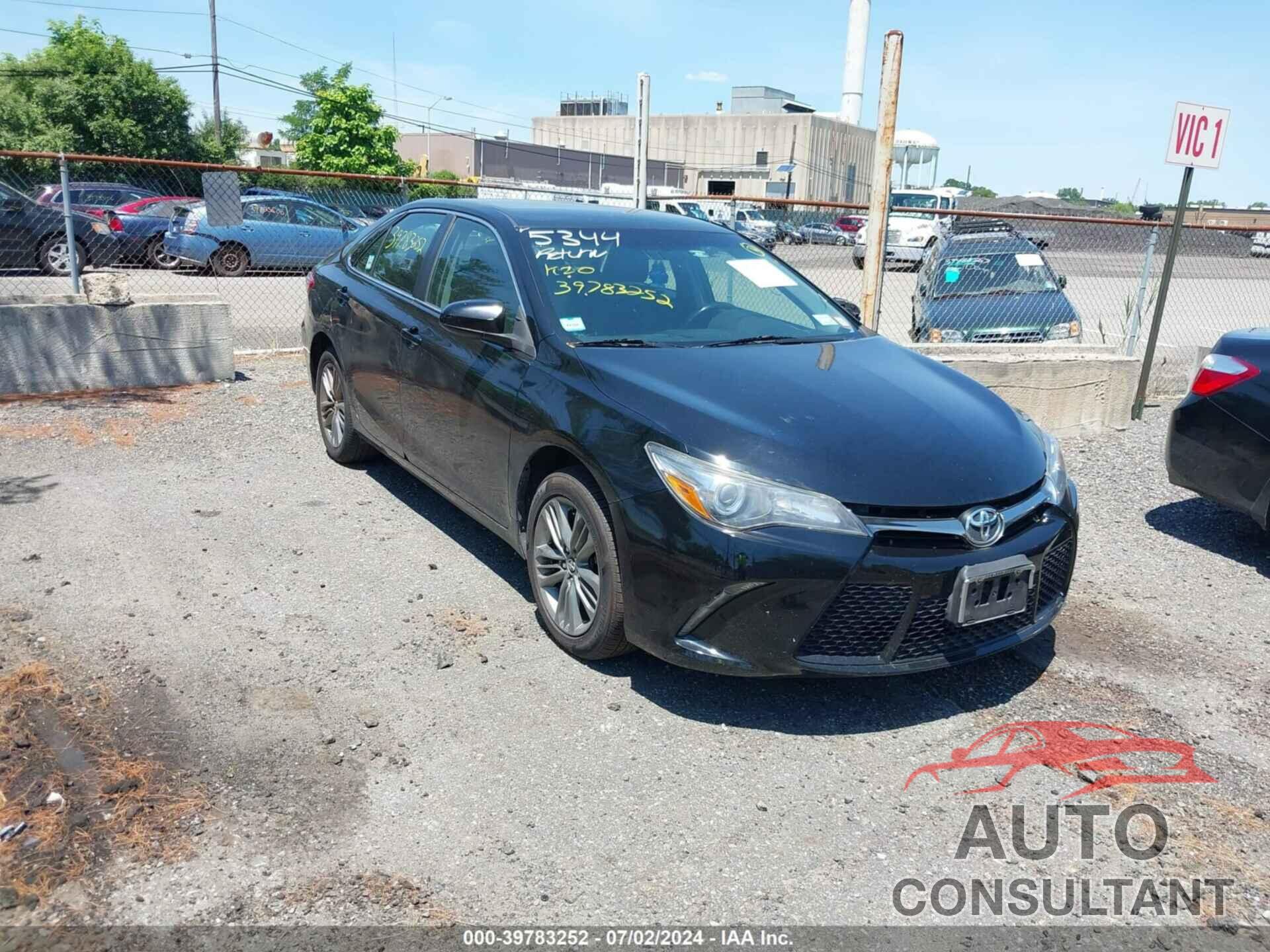 TOYOTA CAMRY 2017 - 4T1BF1FK5HU355767