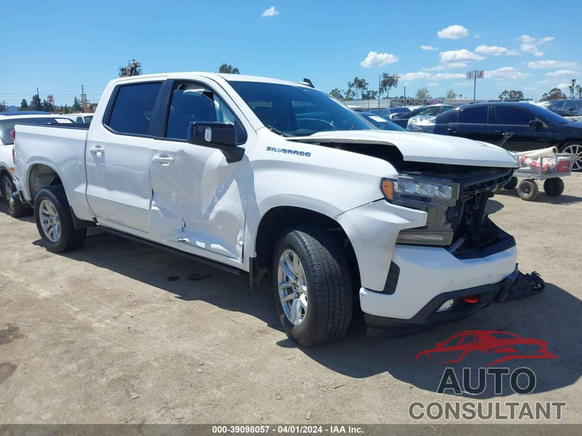 CHEVROLET SILVERADO 1500 2020 - 1GCUWDED4LZ281092