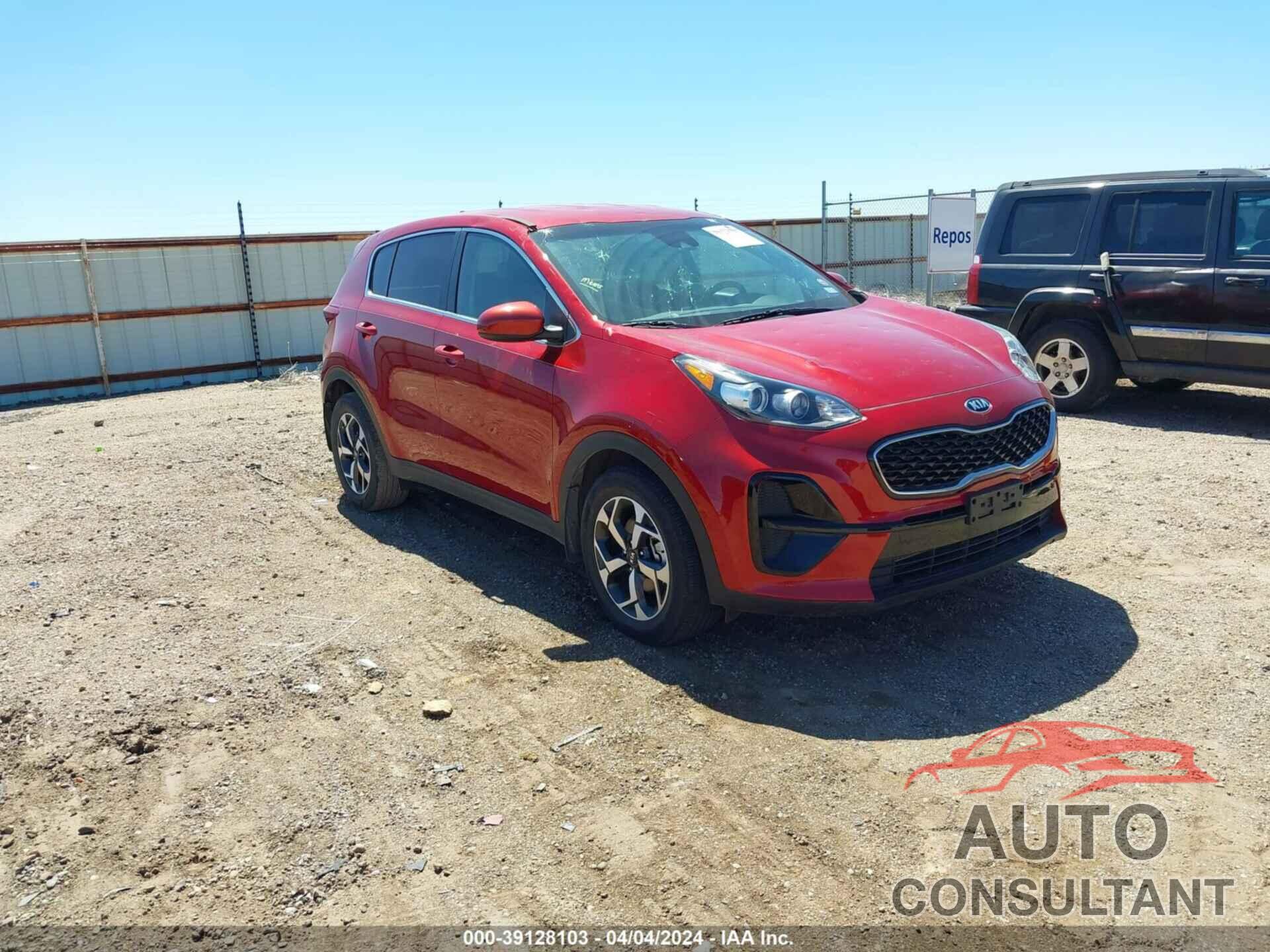 KIA SPORTAGE 2020 - KNDPM3AC3L7734155