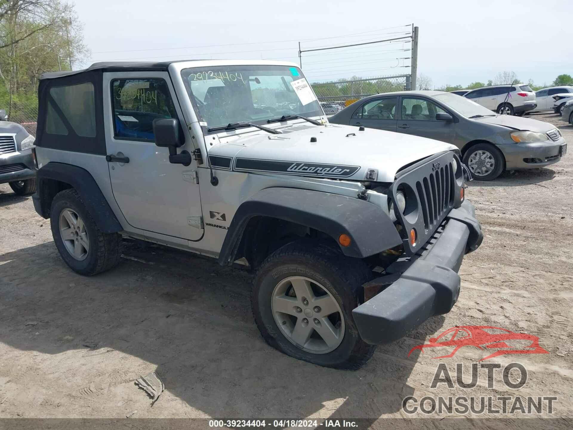 JEEP WRANGLER 2009 - 1J4FA24159L788138
