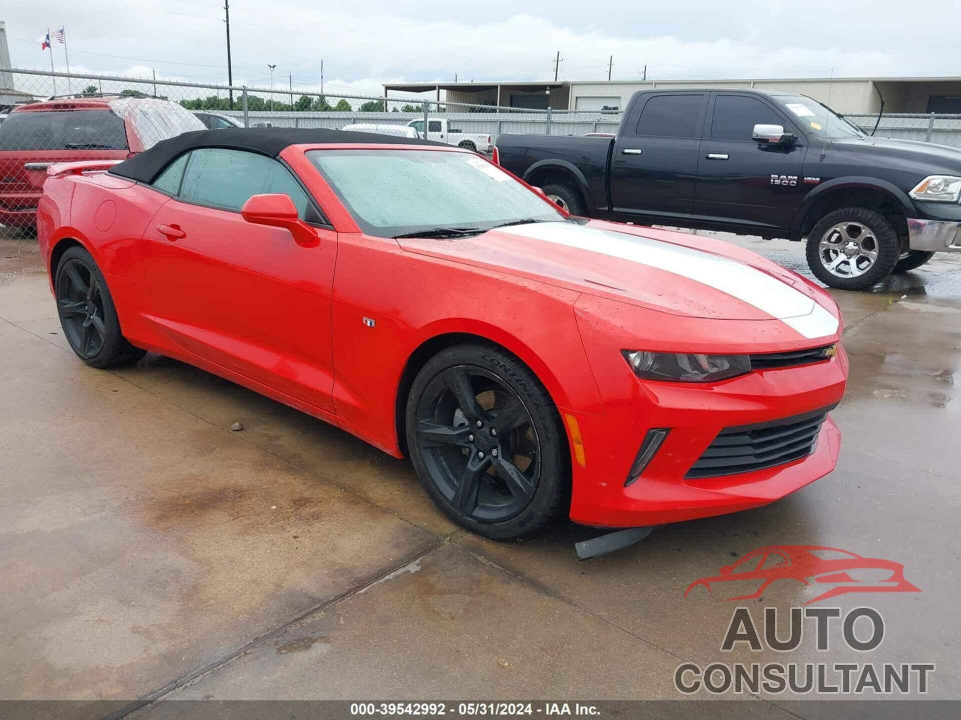 CHEVROLET CAMARO 2017 - 1G1FC3DS0H0113482